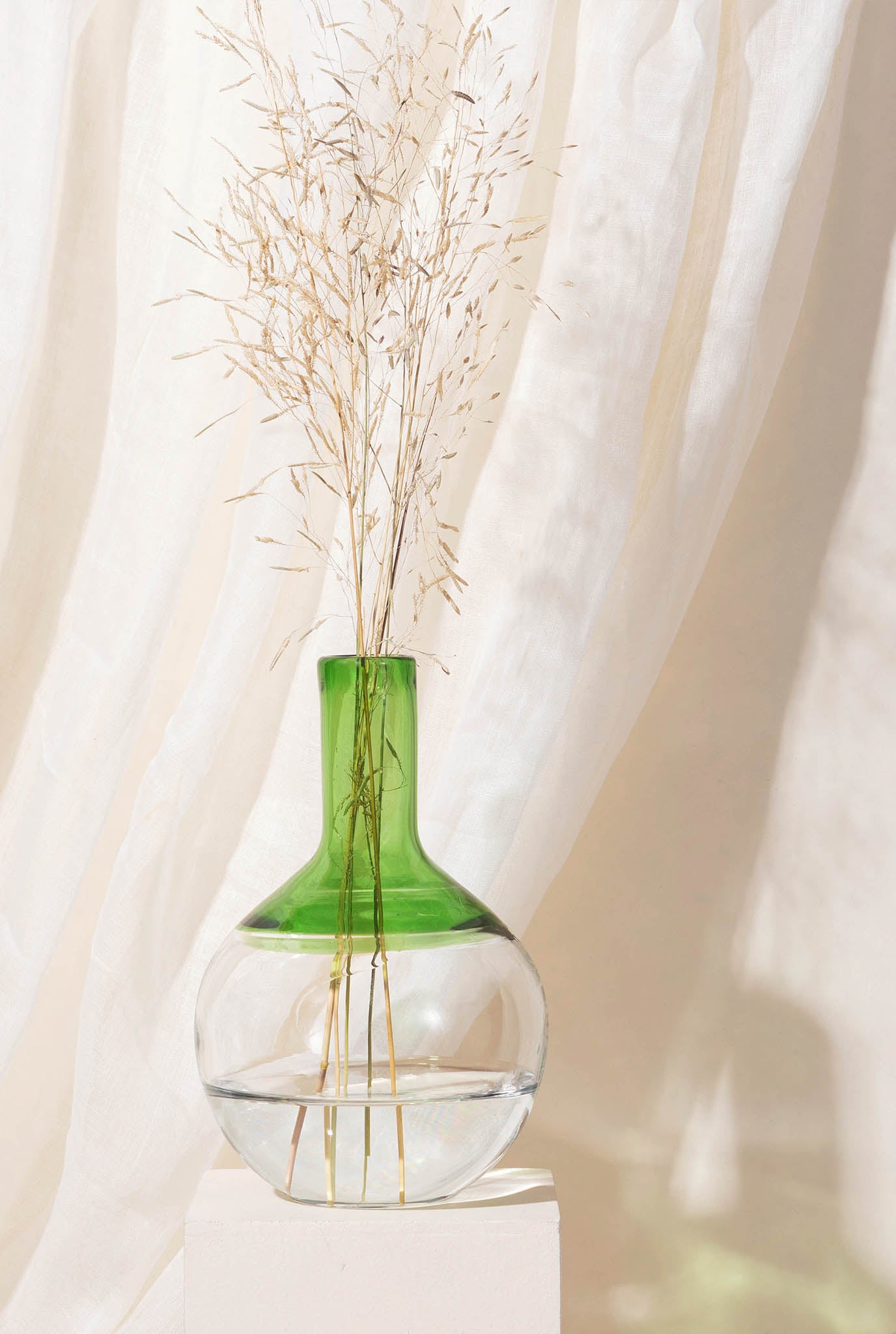 Iris Vase Green (Set of 3 )