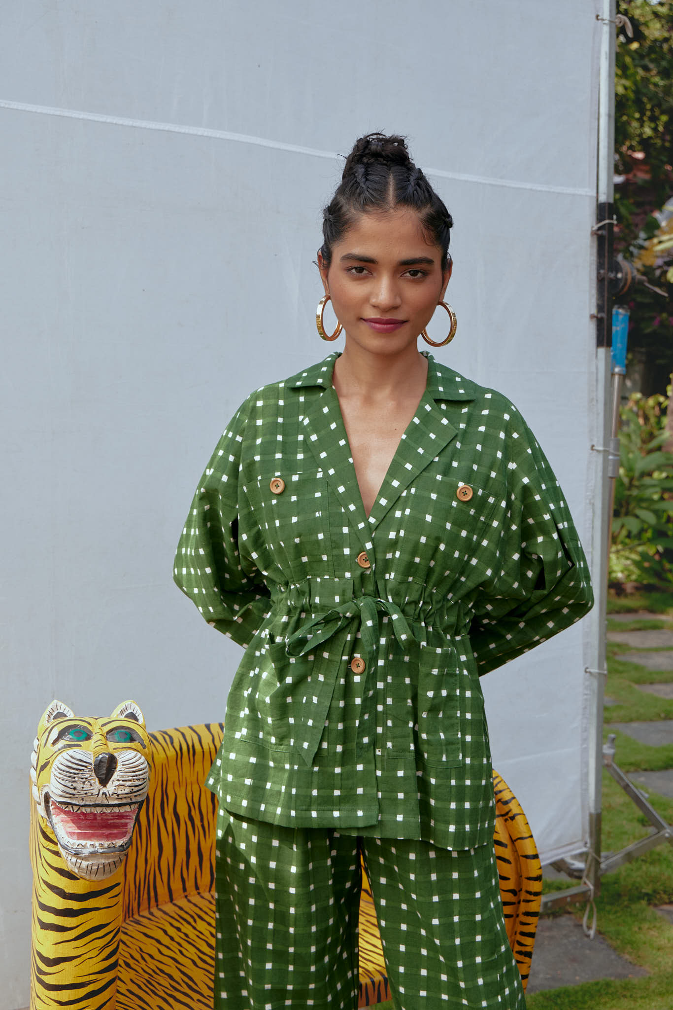 handcrafted-the-jodi-life-sustainable-bari-shaket-green-jacket-co-ord-set