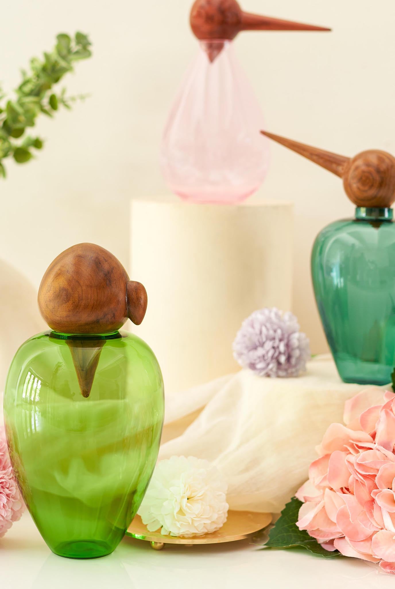 clear-coloured-jar-decor-handblown glass-sustainable-jodi