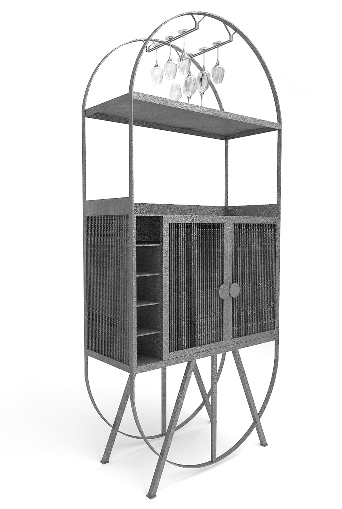 handcrafted-minibar-eclectic-metal frame-sustainable-jodi