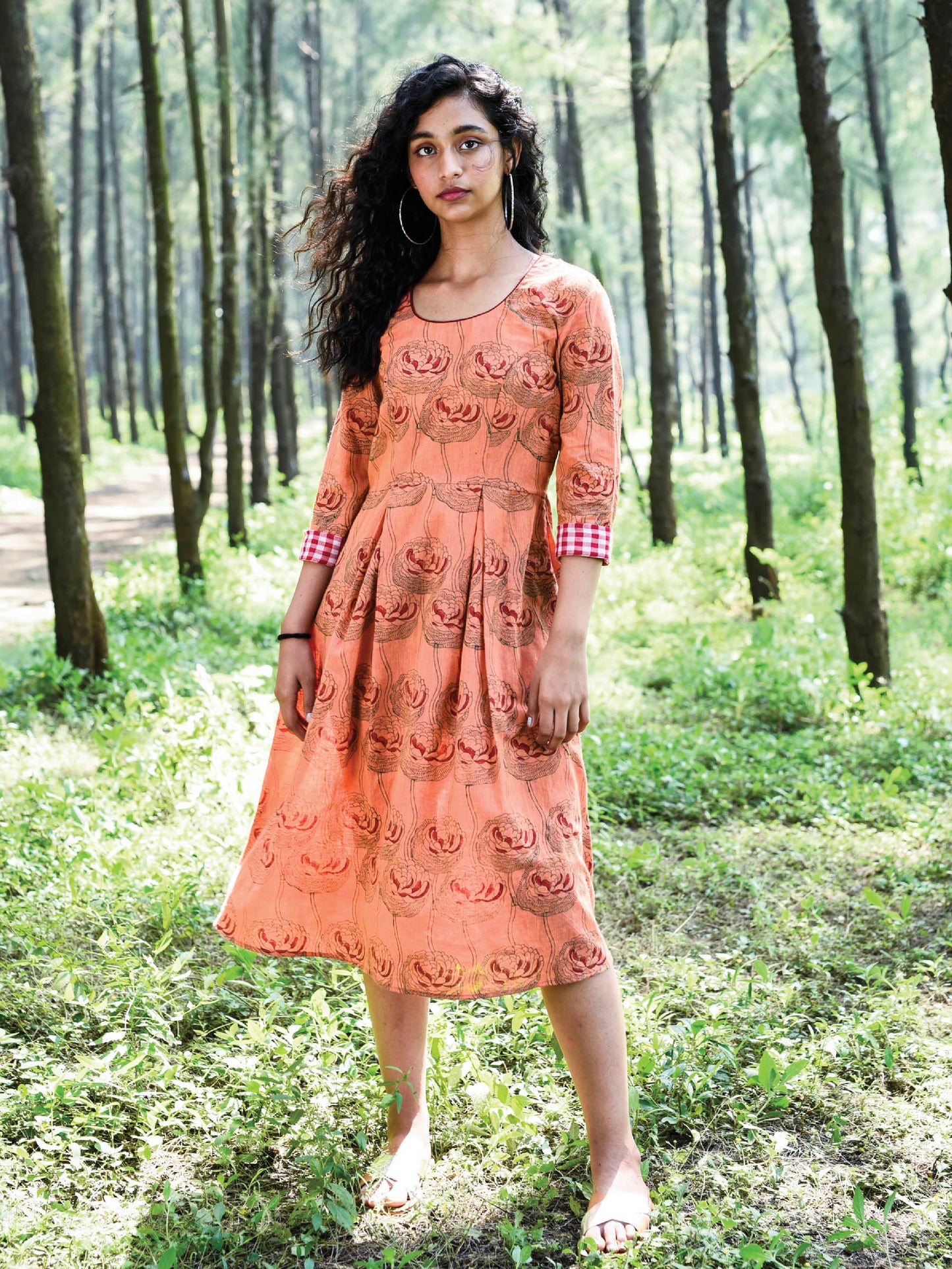 Pumpkin Orange Ha Dress