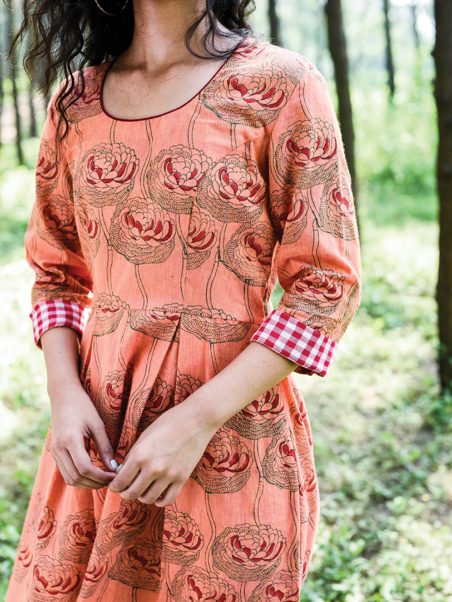 Pumpkin Orange Ha Dress