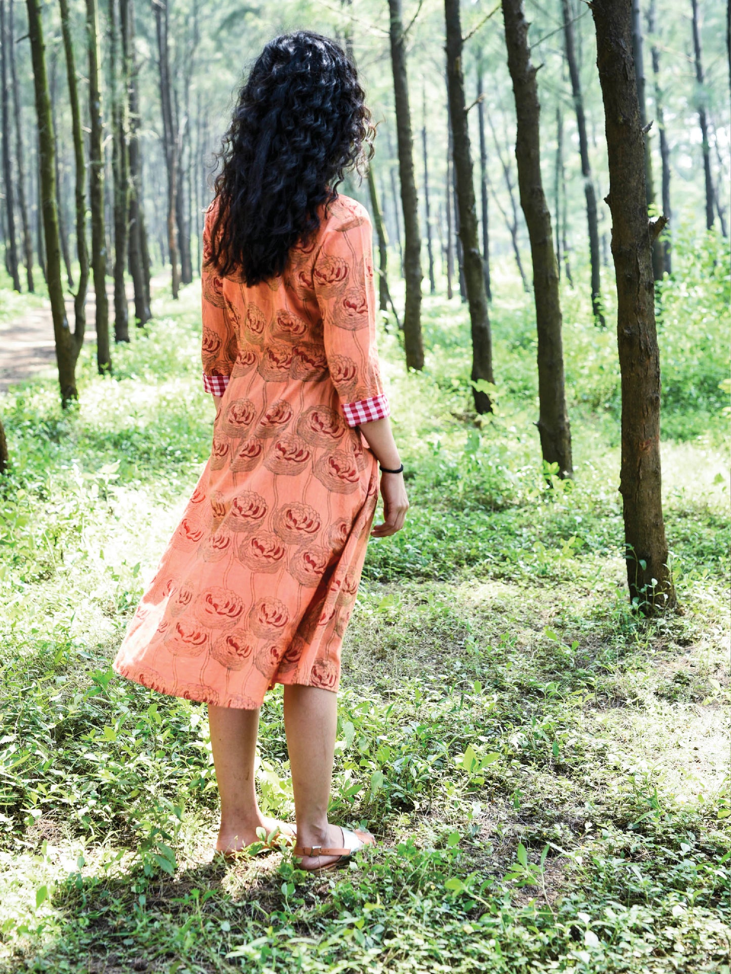 Pumpkin Orange Ha Dress