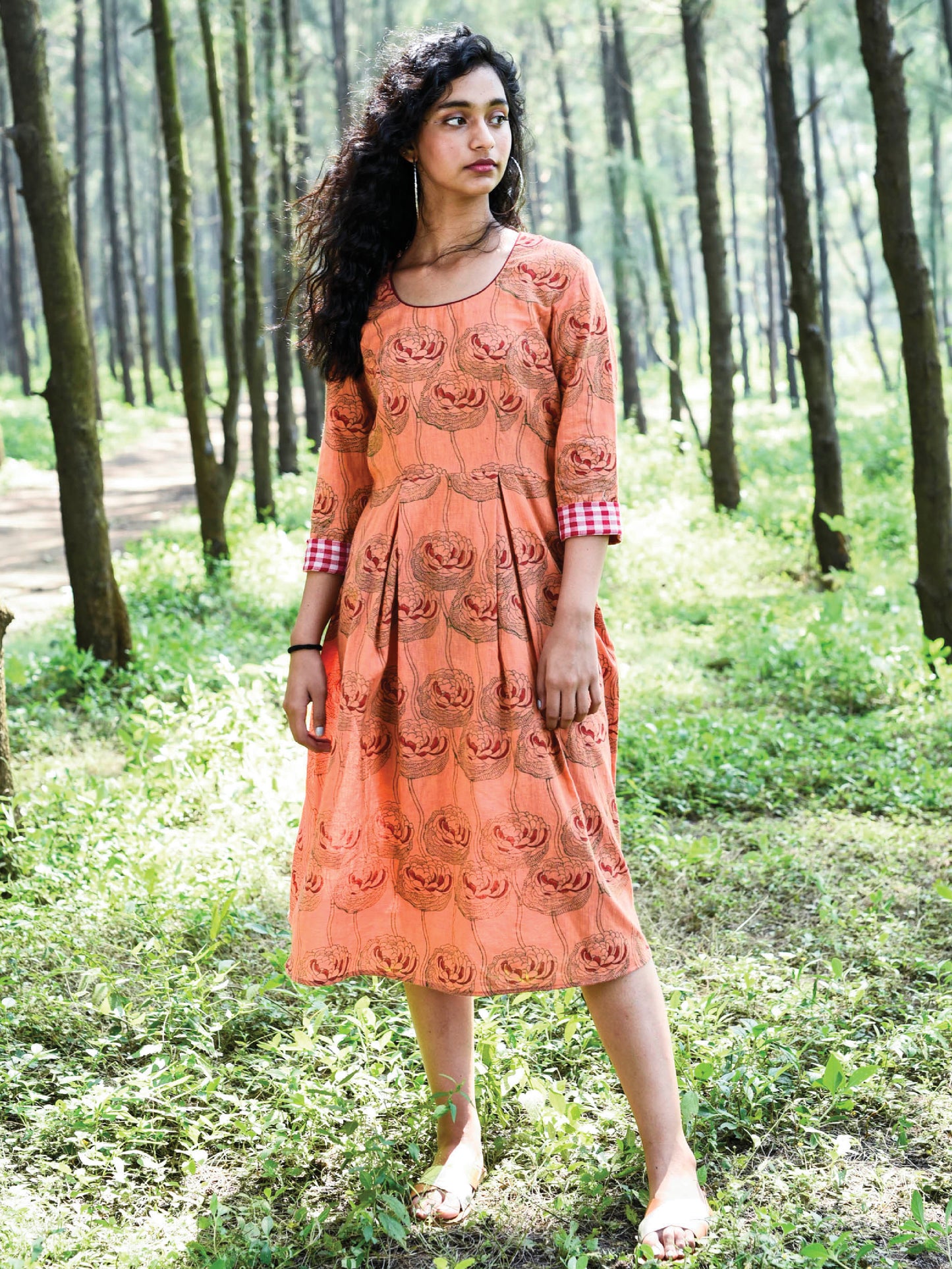 Pumpkin Orange Ha Dress