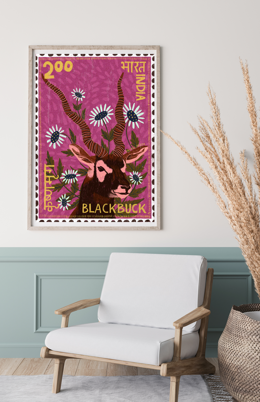 Blackbuck Art Print