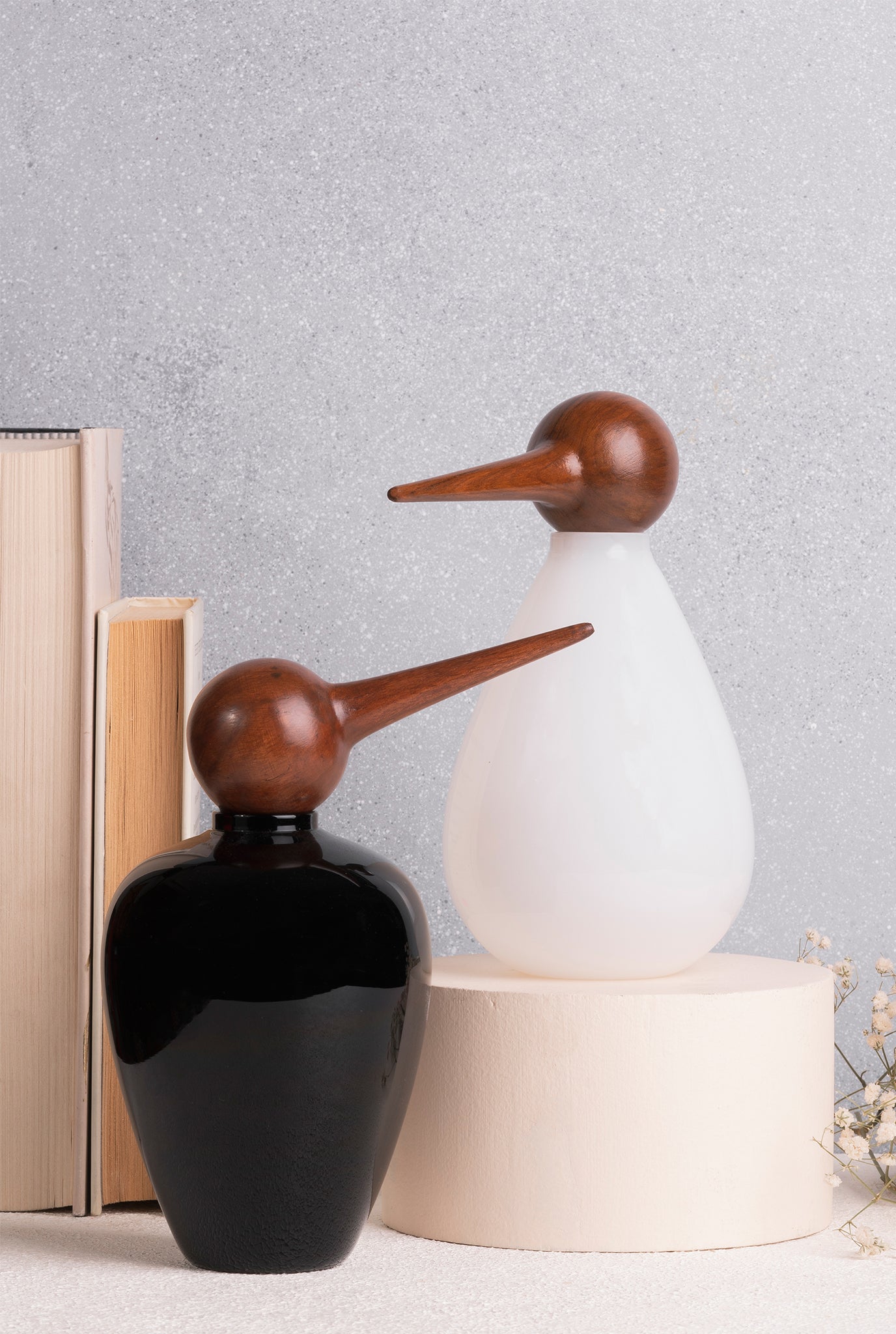 Chirp Big - Black and White (Set of 2)
