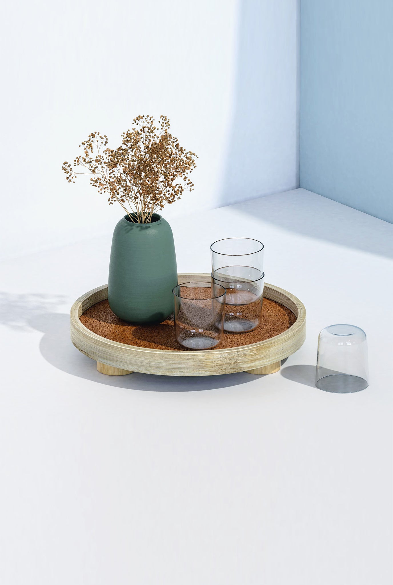 Round Podium Tray- Large