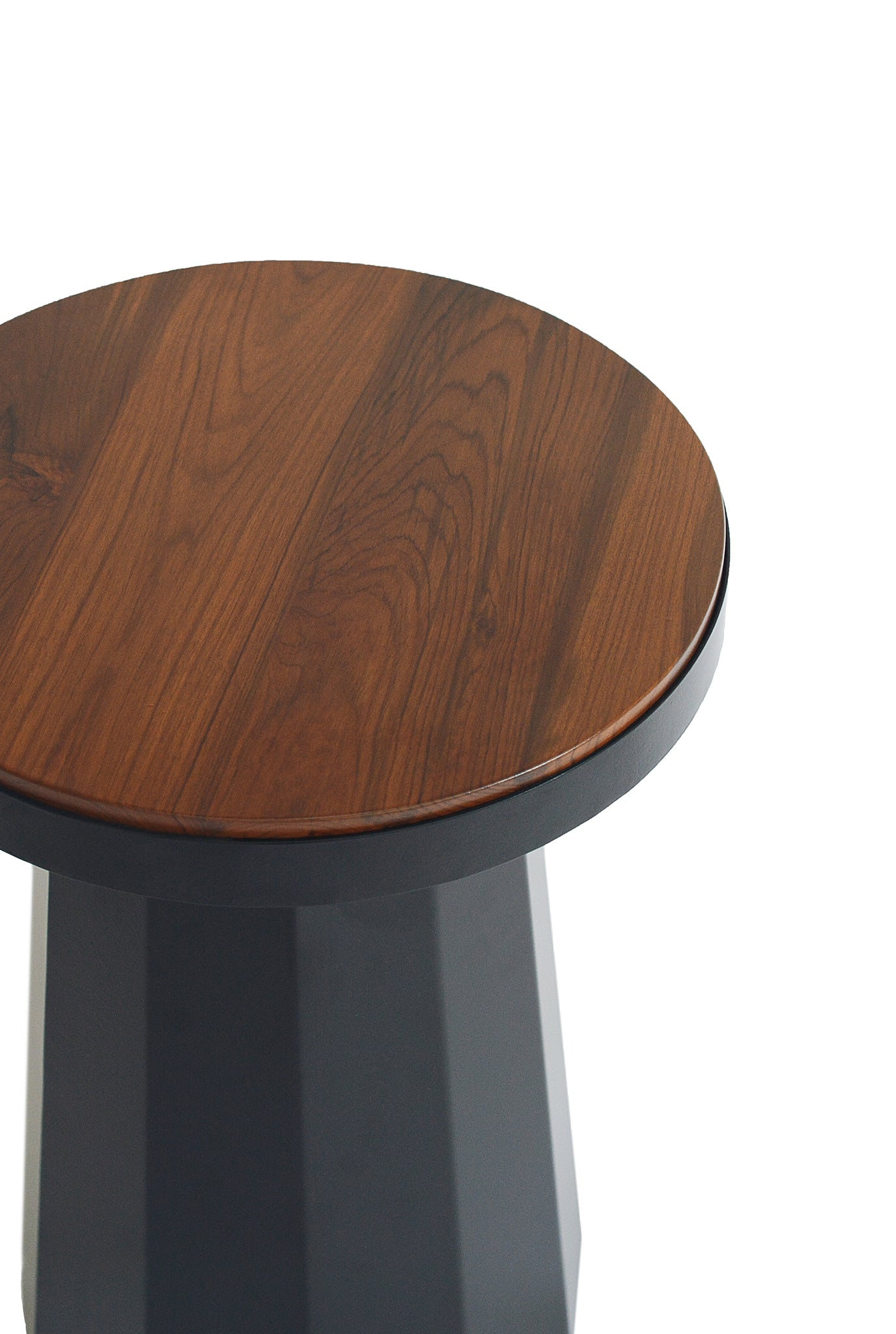 handcrafted- side table-reclaimed bottom-teak wood-ash wood-jodi-sustainable