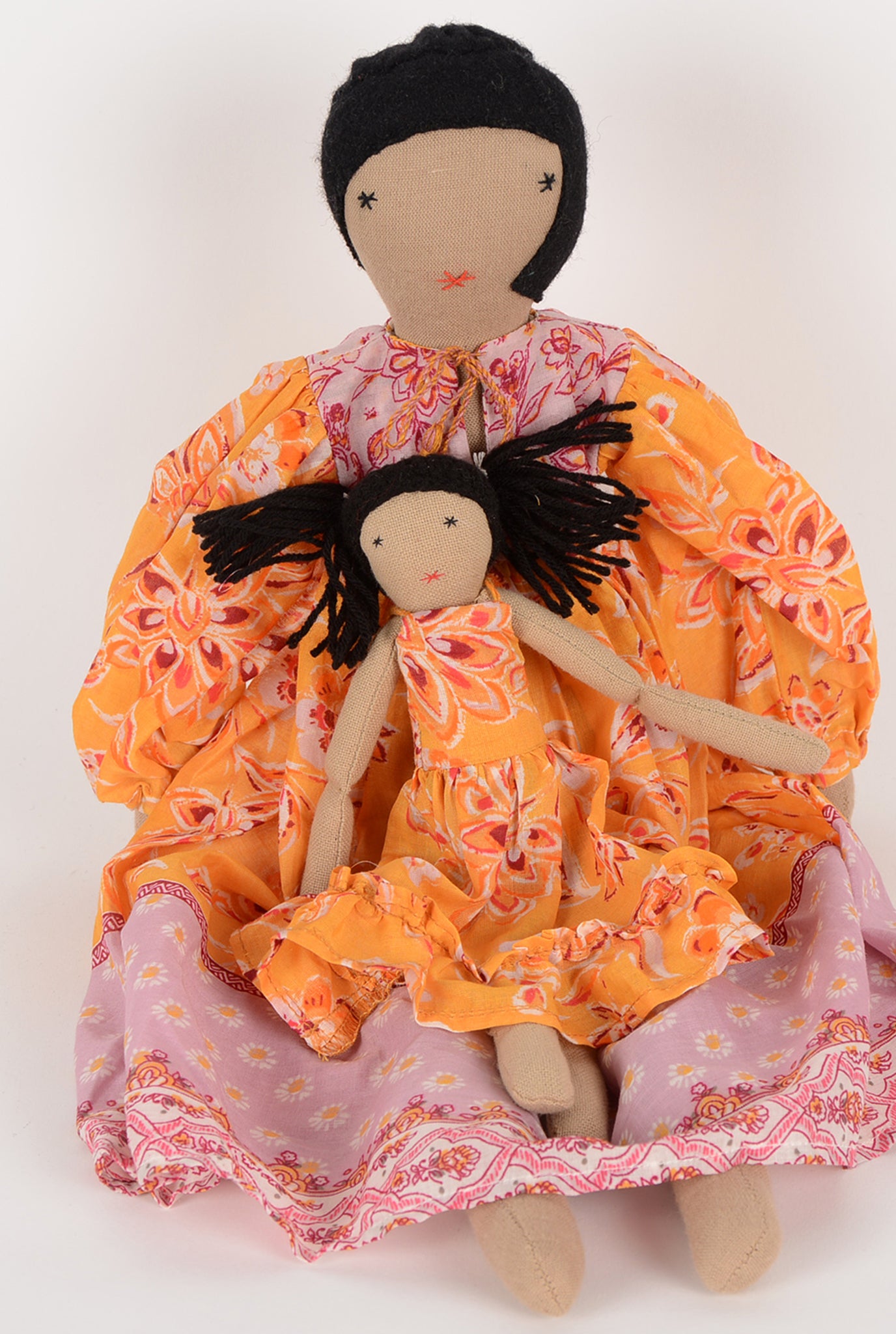 NAZ AND MOM HANDCRAFTED DOLL