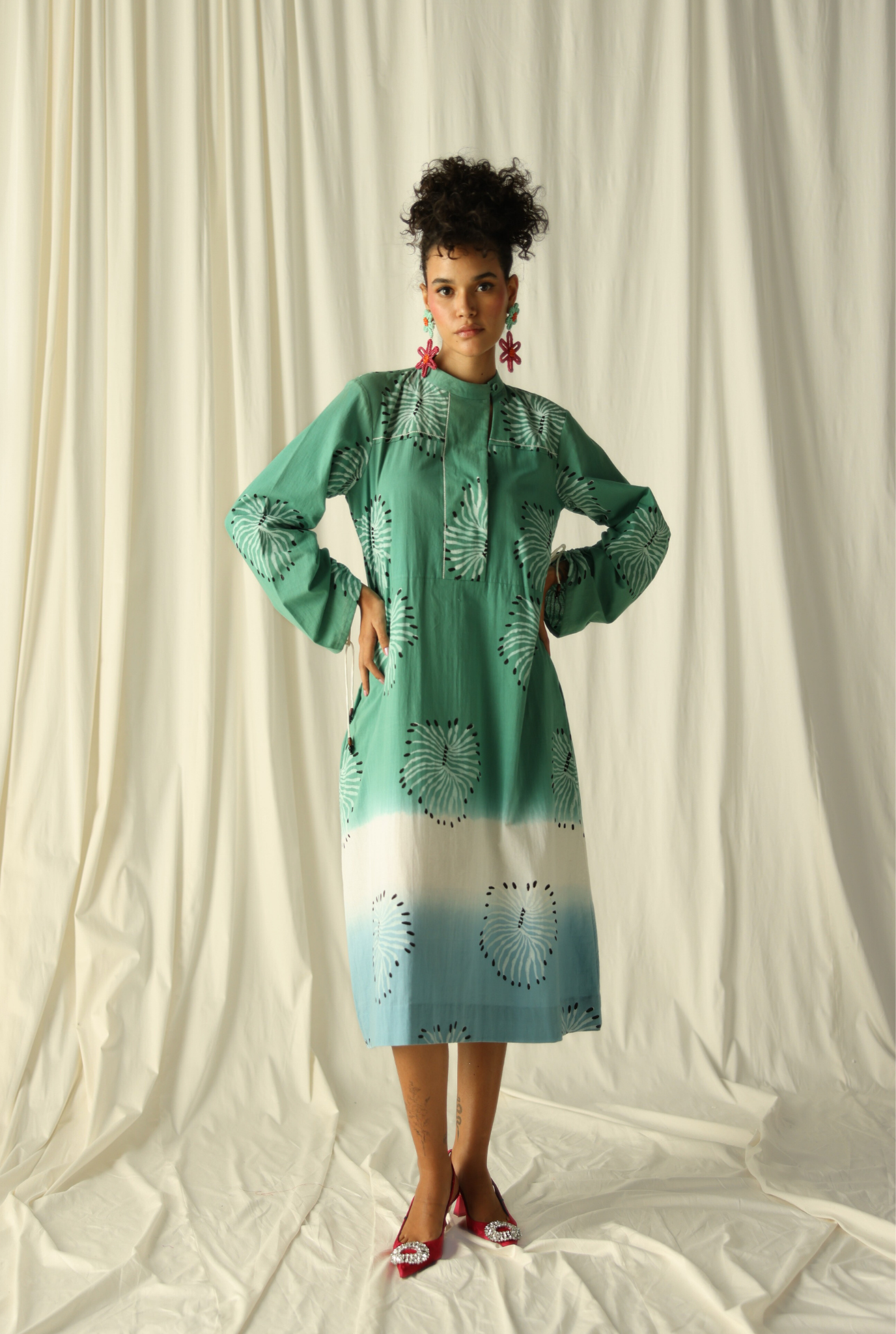 dip-dye-green-hand-crafted-sustainable-cotton-jodi-womenswear-dresses