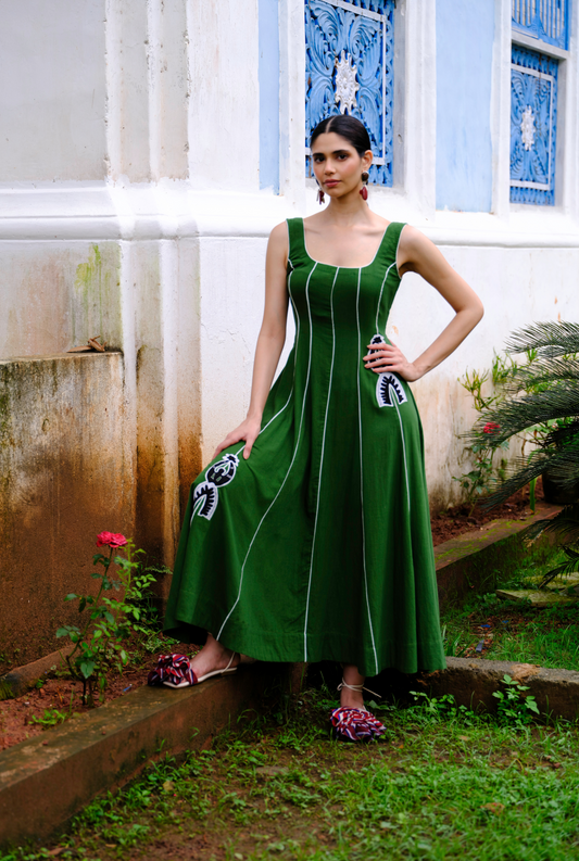 Zuri Handloom Dress