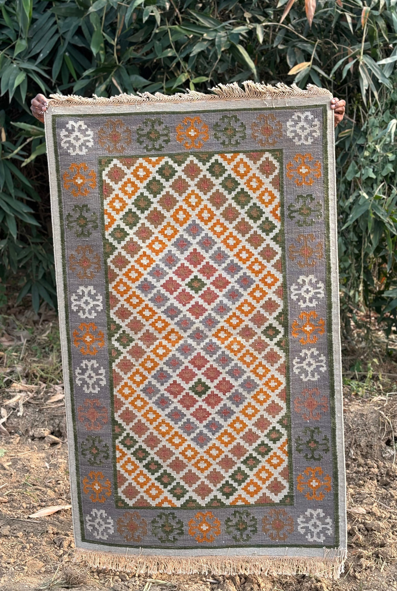 HAND-WOVEN VASUNDHARA RUG