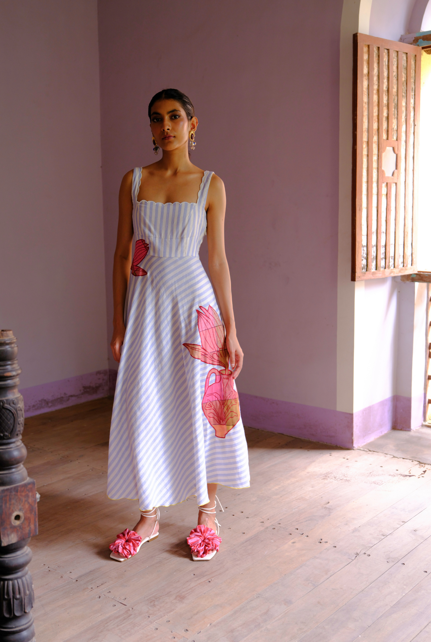 Rosella Handwoven Dress