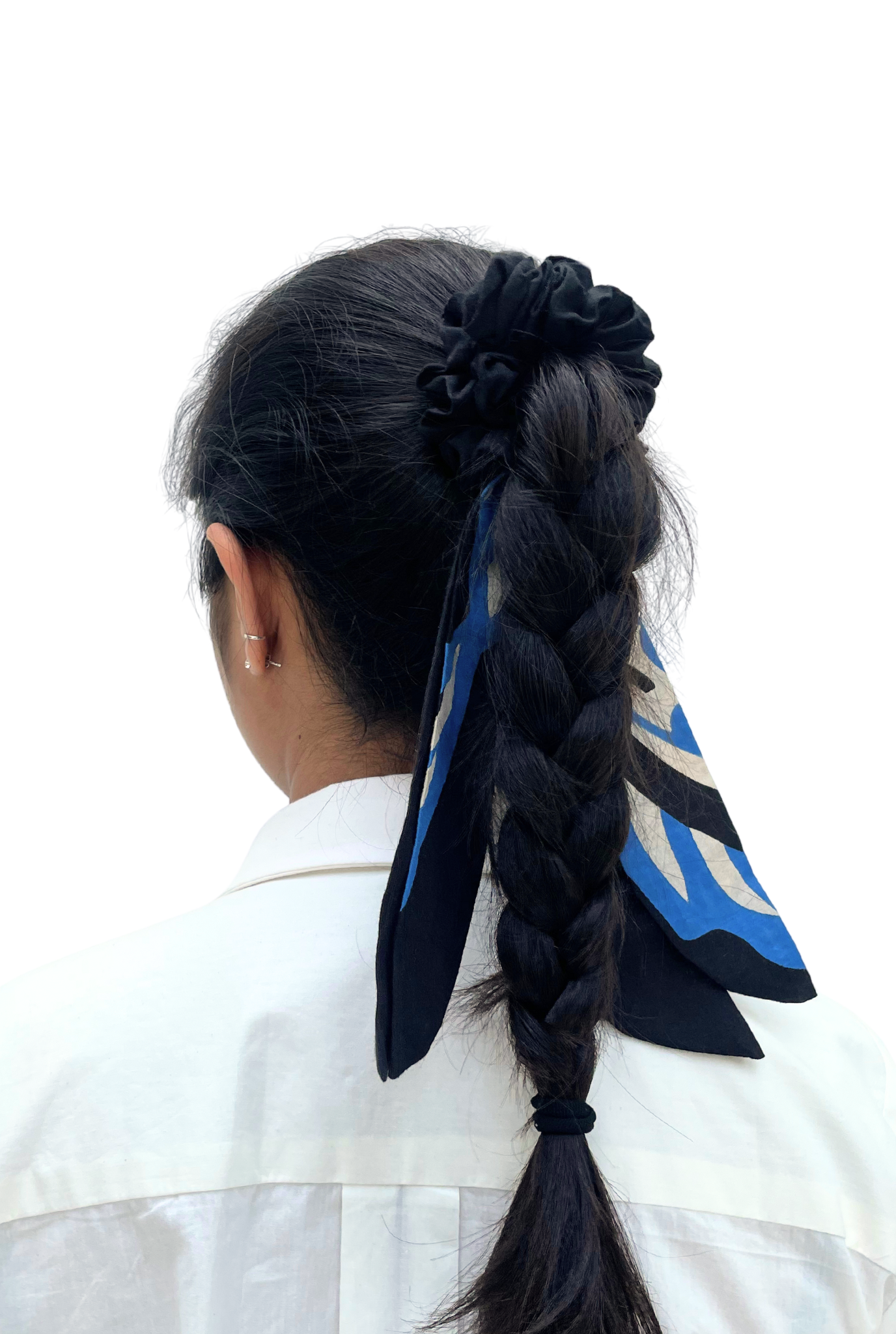 Orca Tie-up Scrunchie
