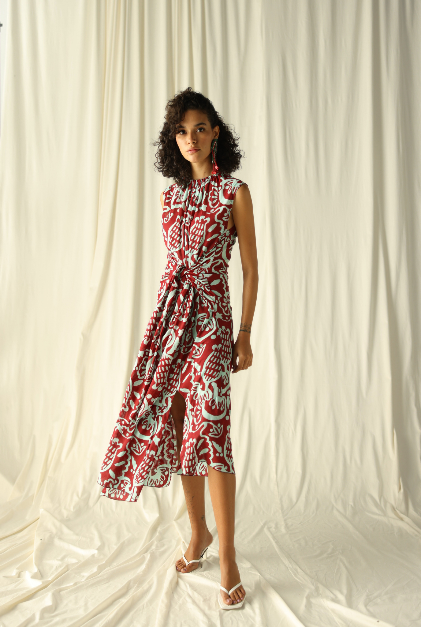 maroon-cotton-hand-block-printed-jodi-dress