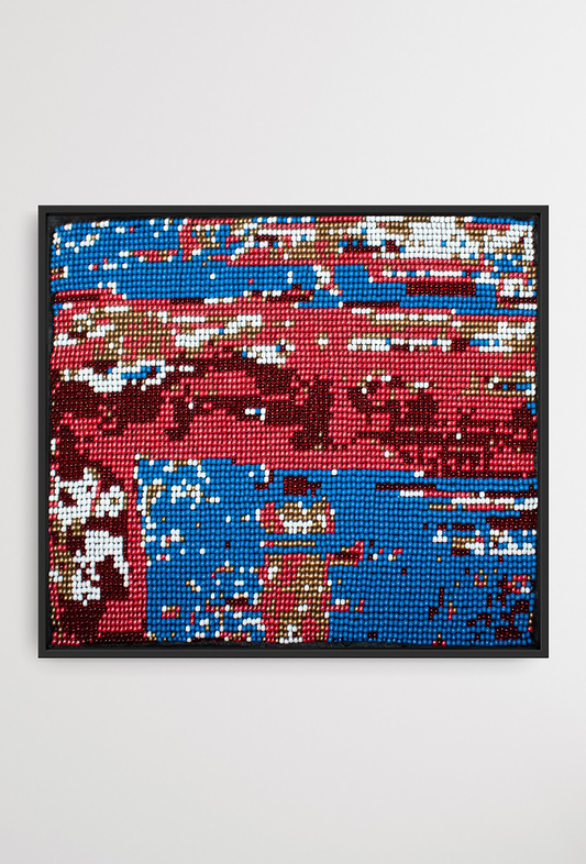 Untitled 402 - beaded