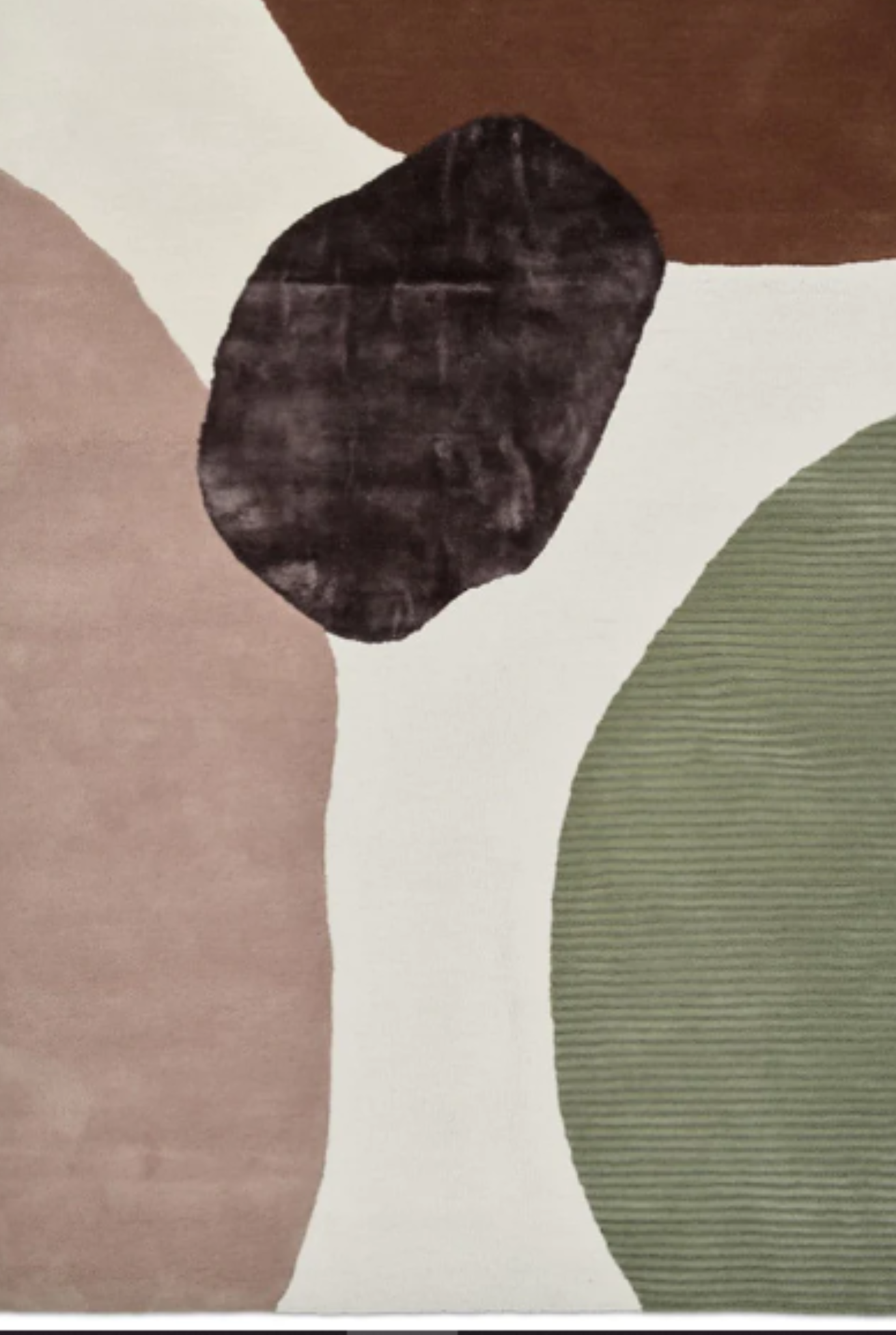 Profound Wool & Silk Rug / Ivory Sage