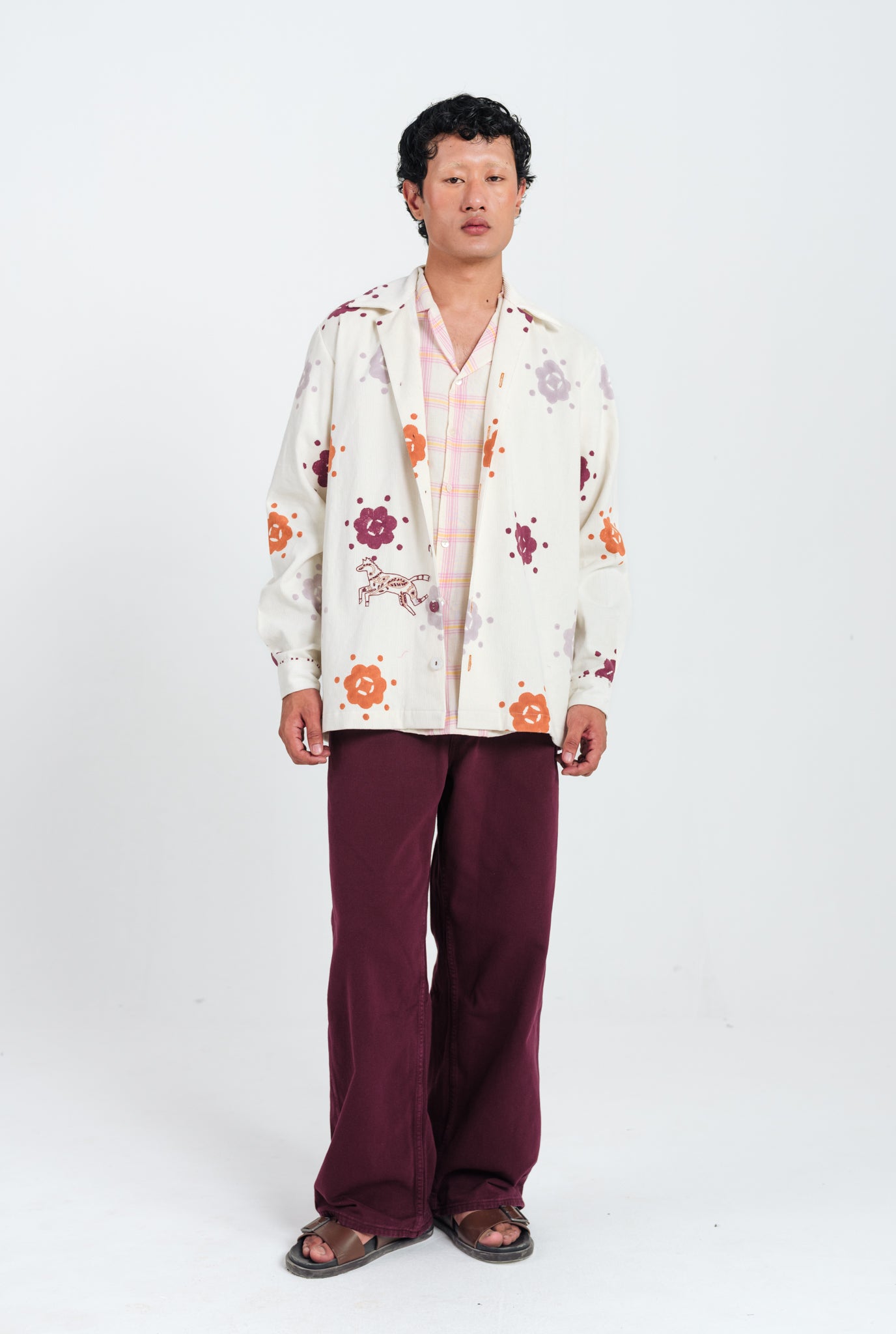Thandai Cordoury Shacket