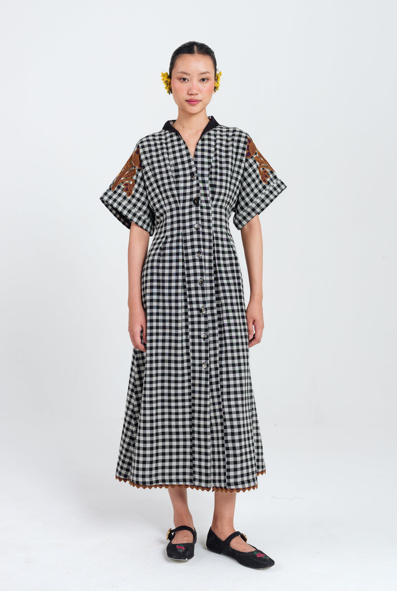 Groove Handloom Midi Dress