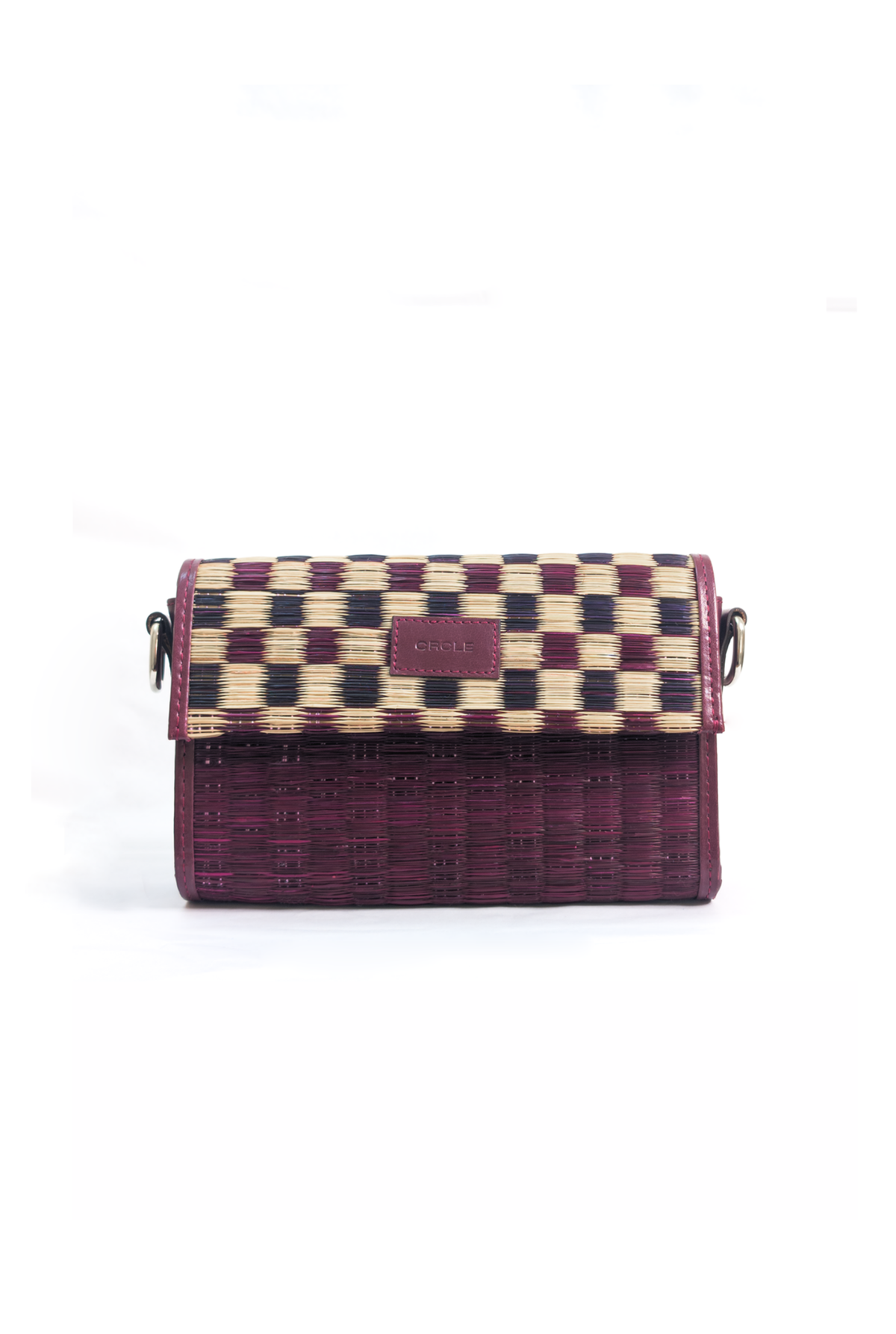 BLOCK BAG (MAROON)