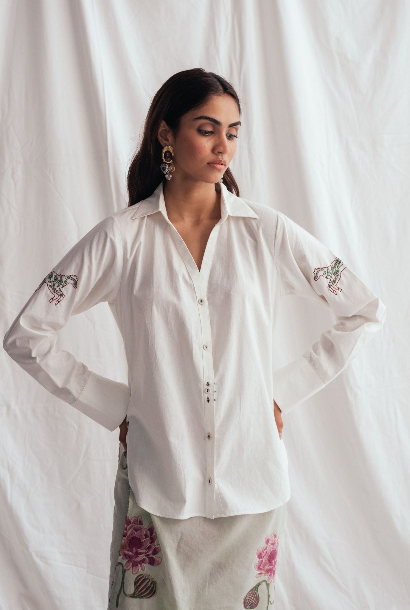 Thandai Solid Shirt