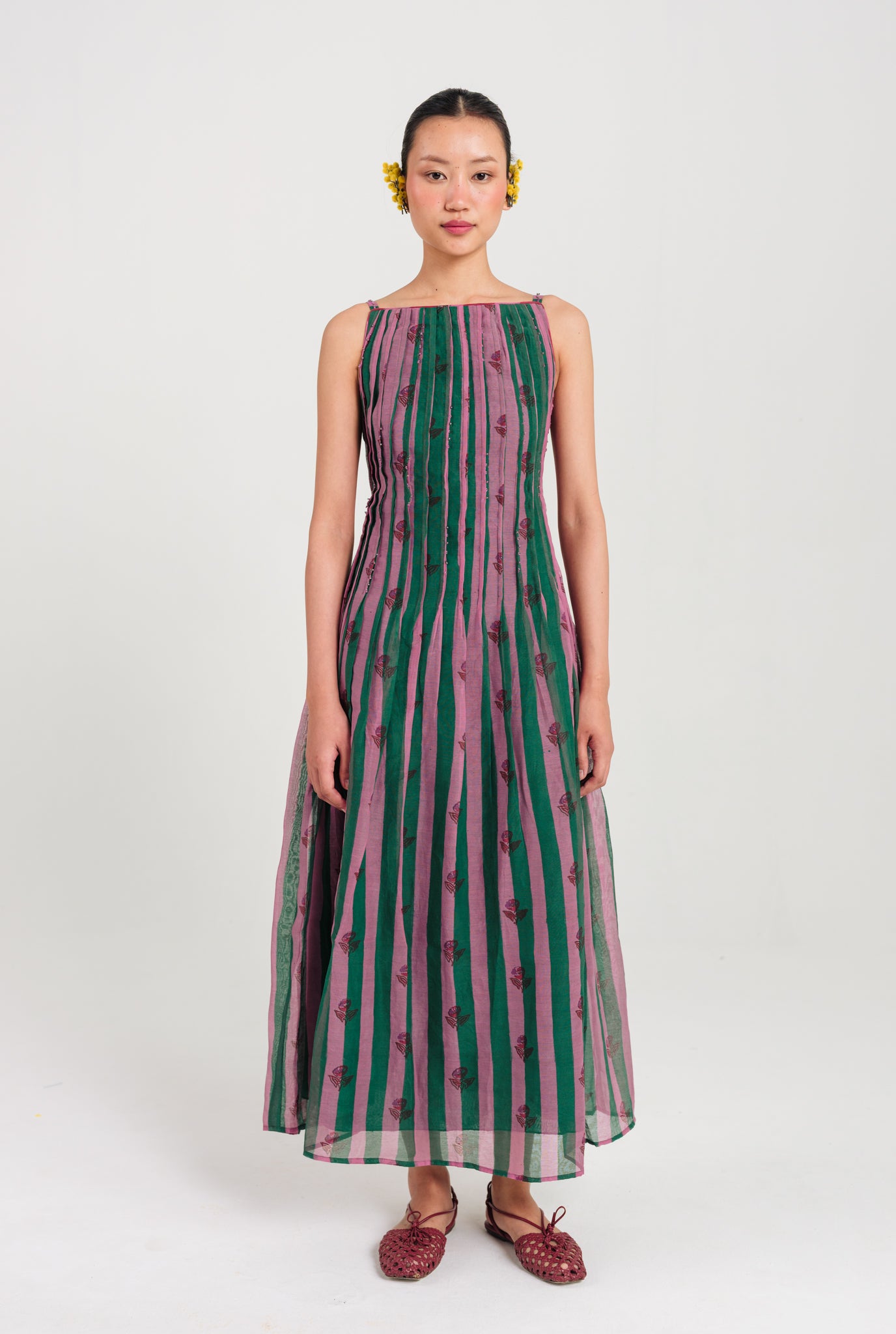 Twirl Pleated Dress