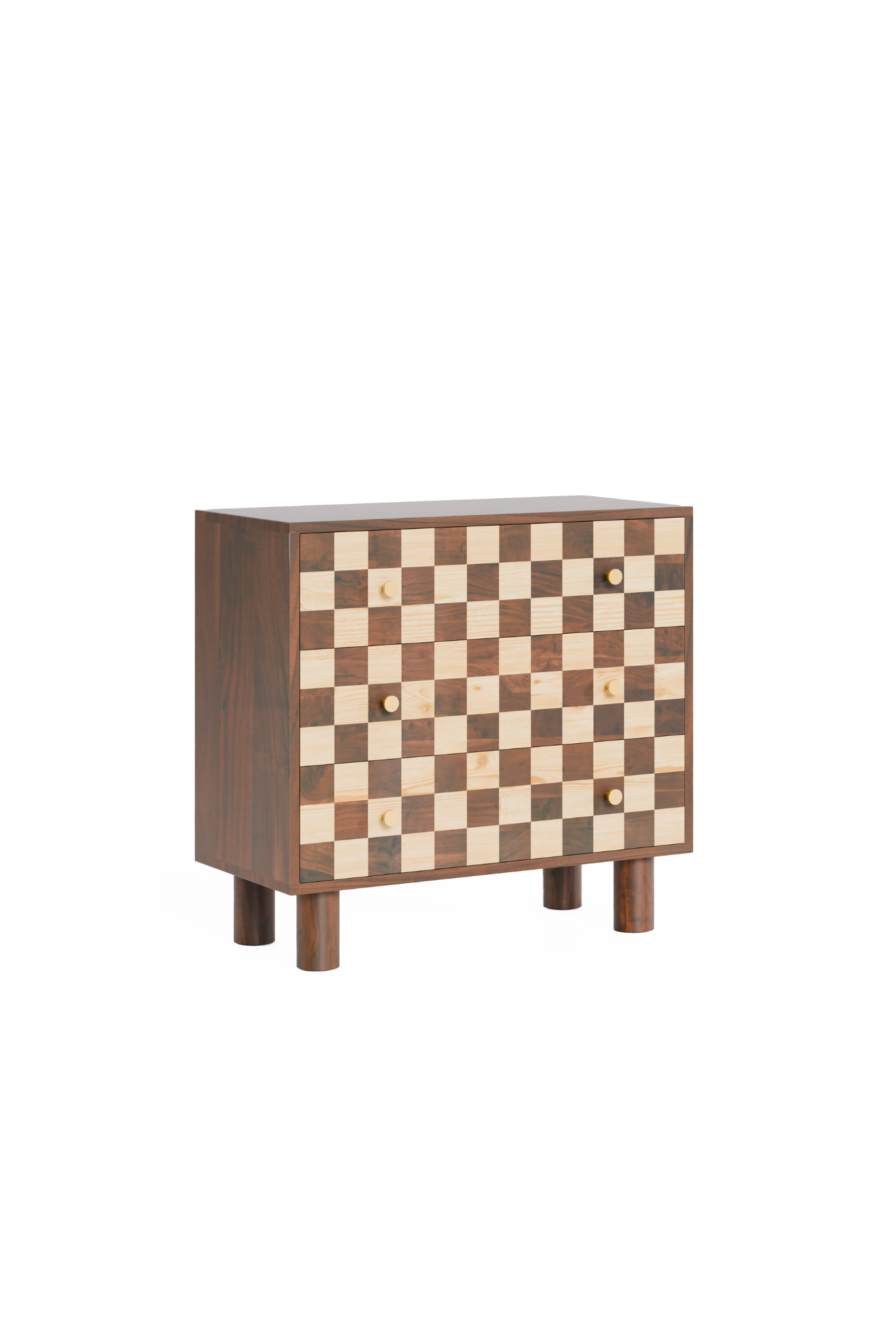 Chess 3 Drawer Dresser