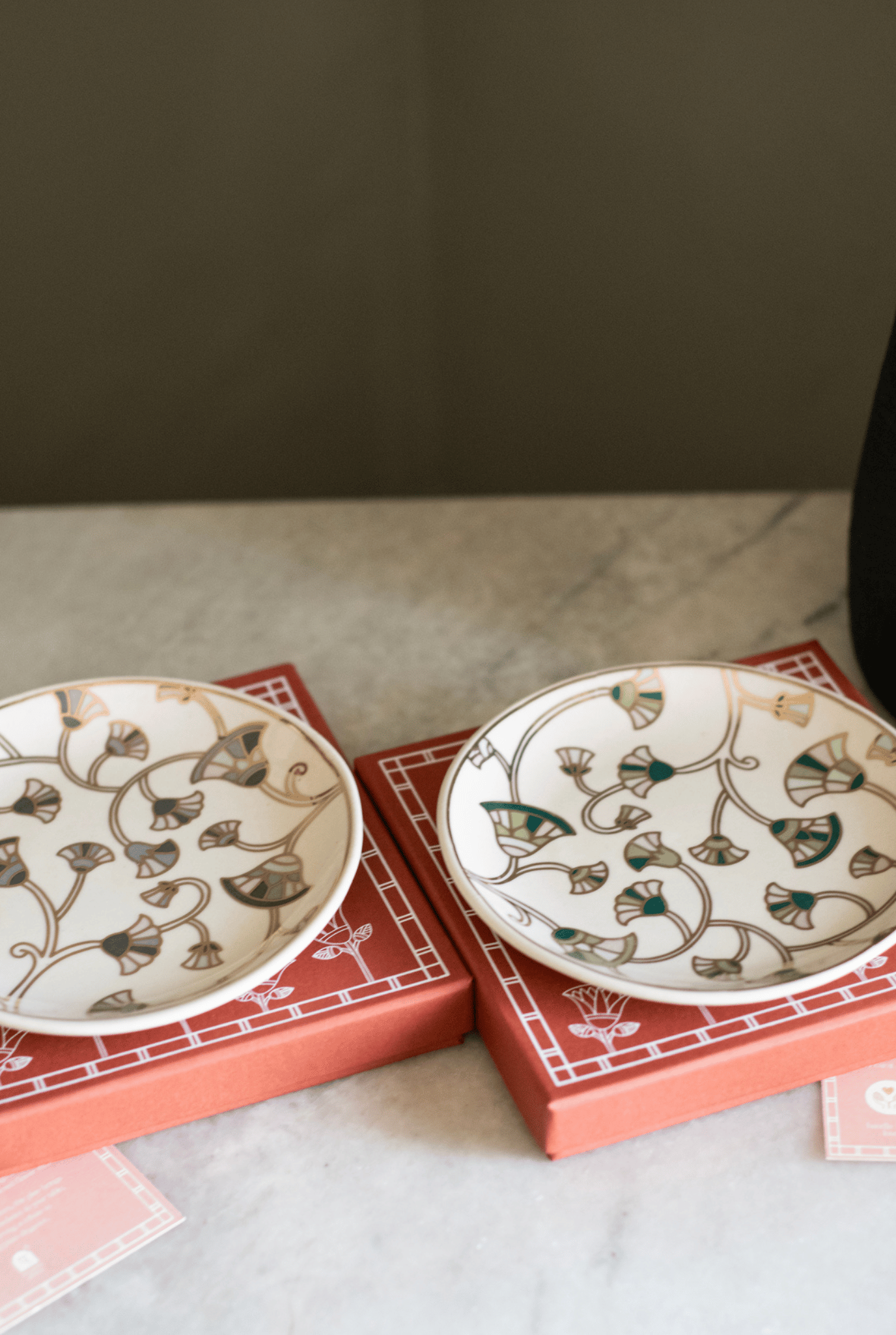 The Green Egyptian Lotus Plate