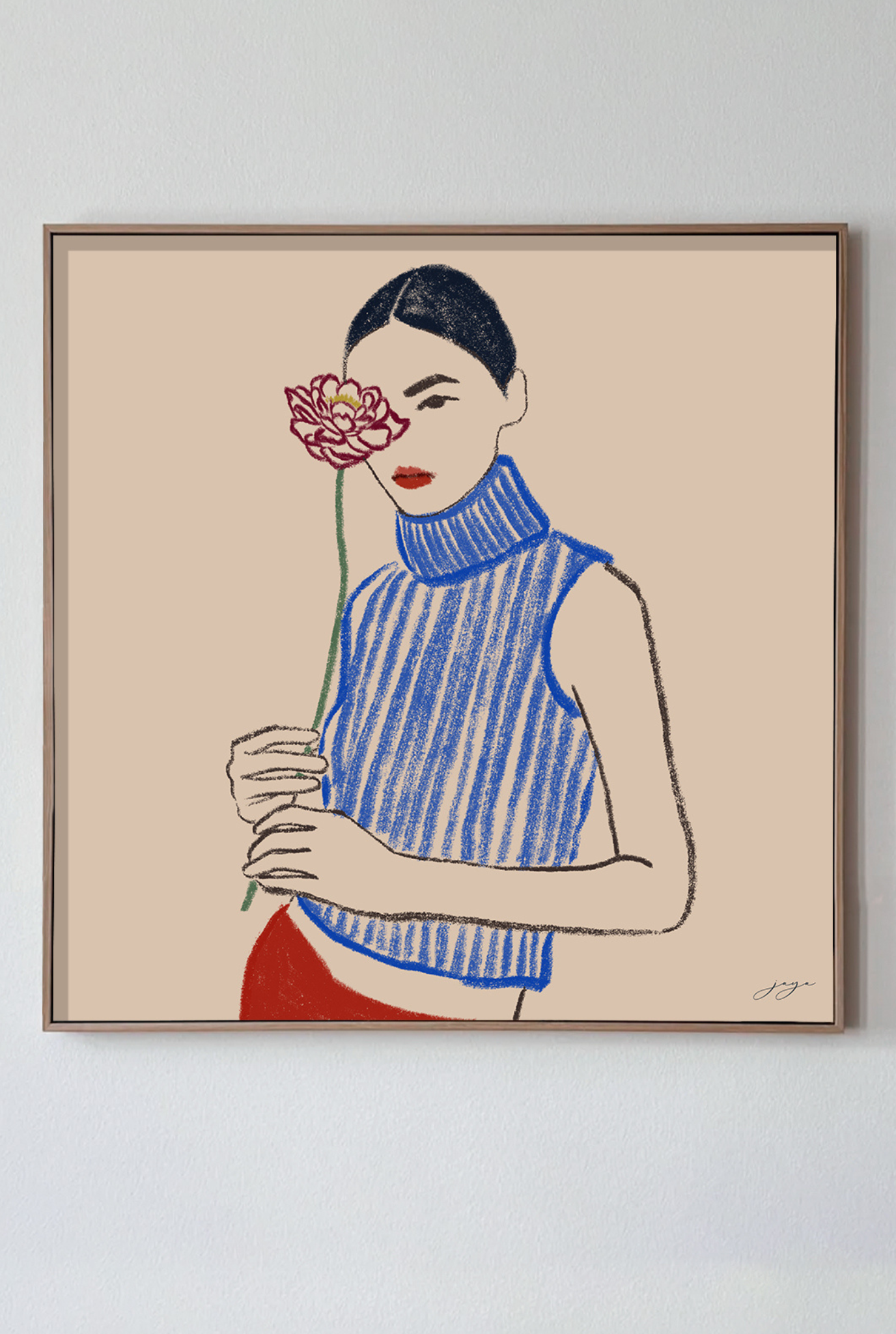 With Peony