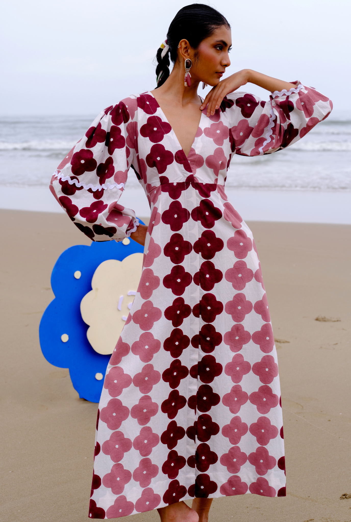 Okapi Peasant Dress