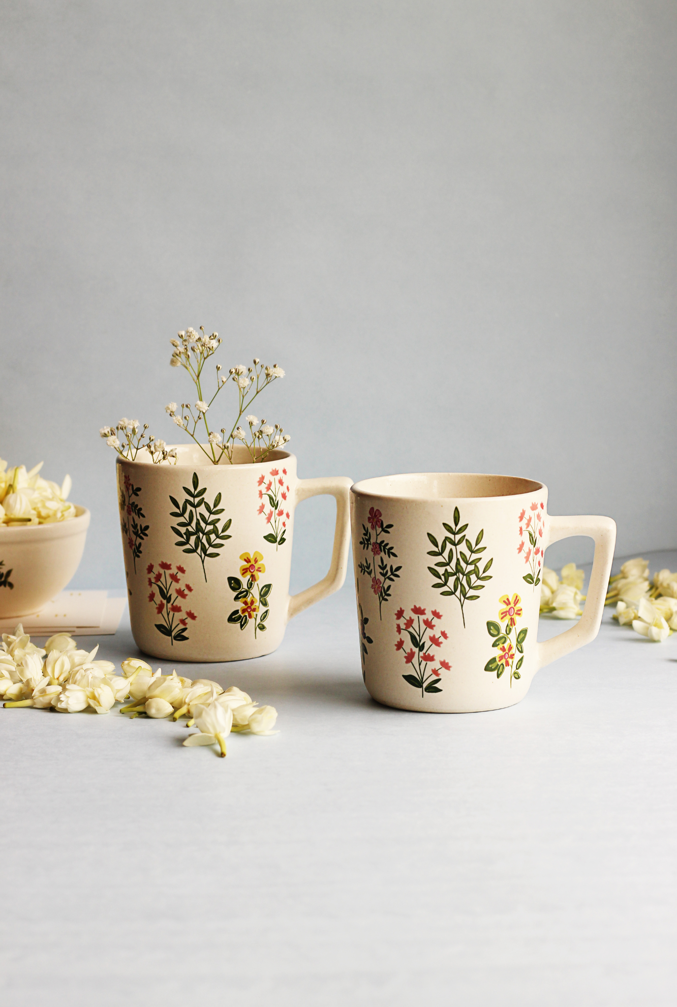 Gül mugs- set of two