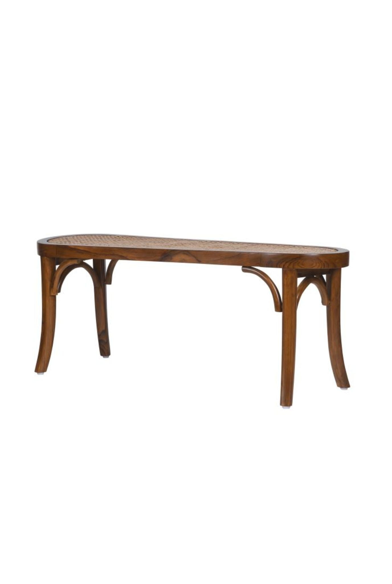 Asolo Teakwood Rattan Bench (SHIPPING ONLY IN INDIA)