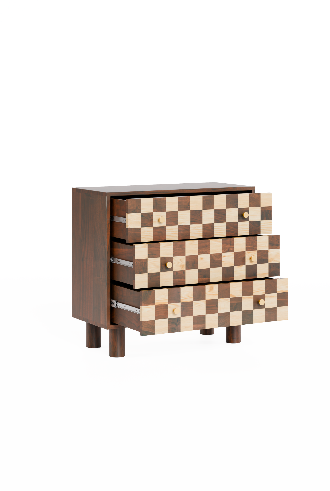 Chess 3 Drawer Dresser