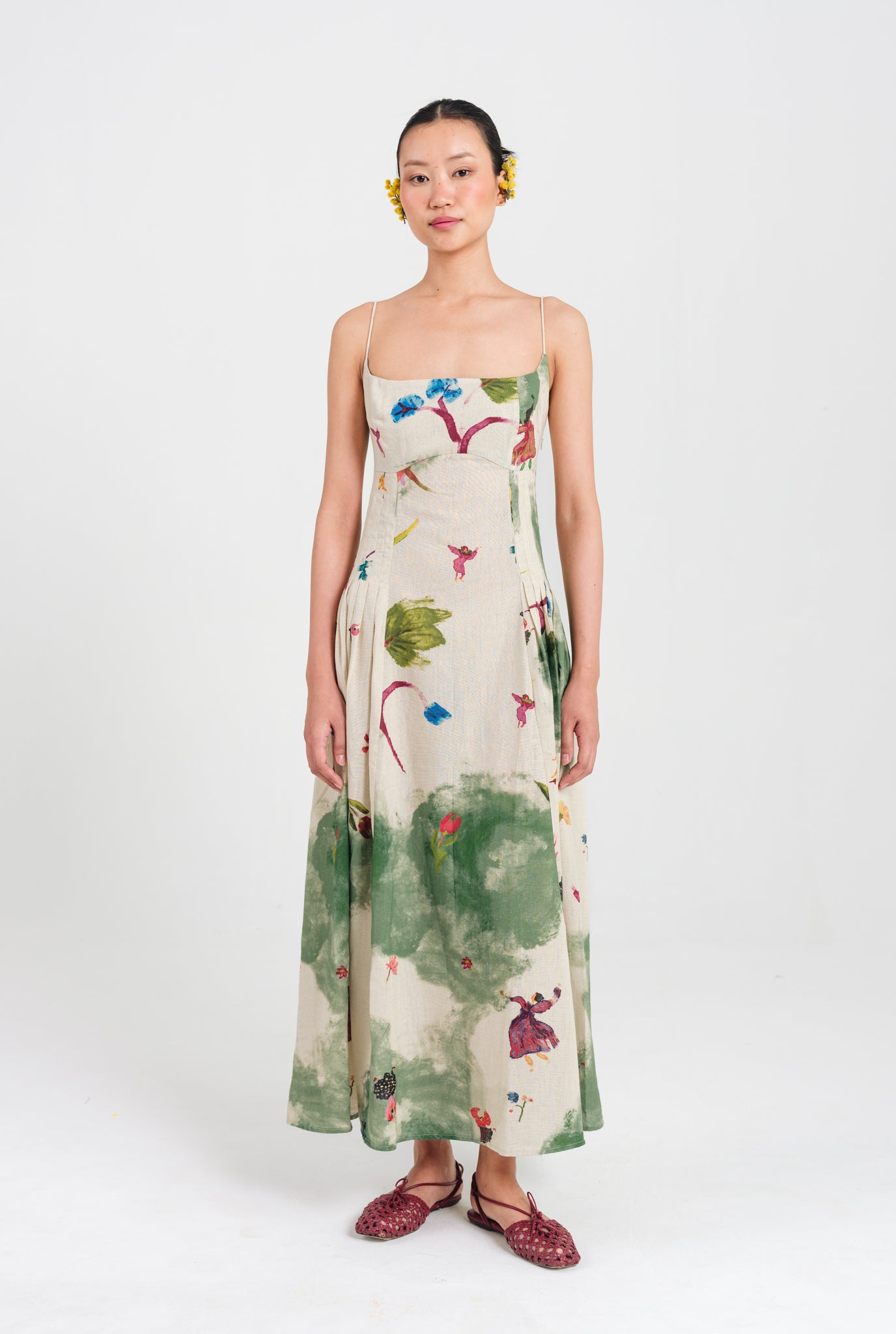 Sway Pleated Dress