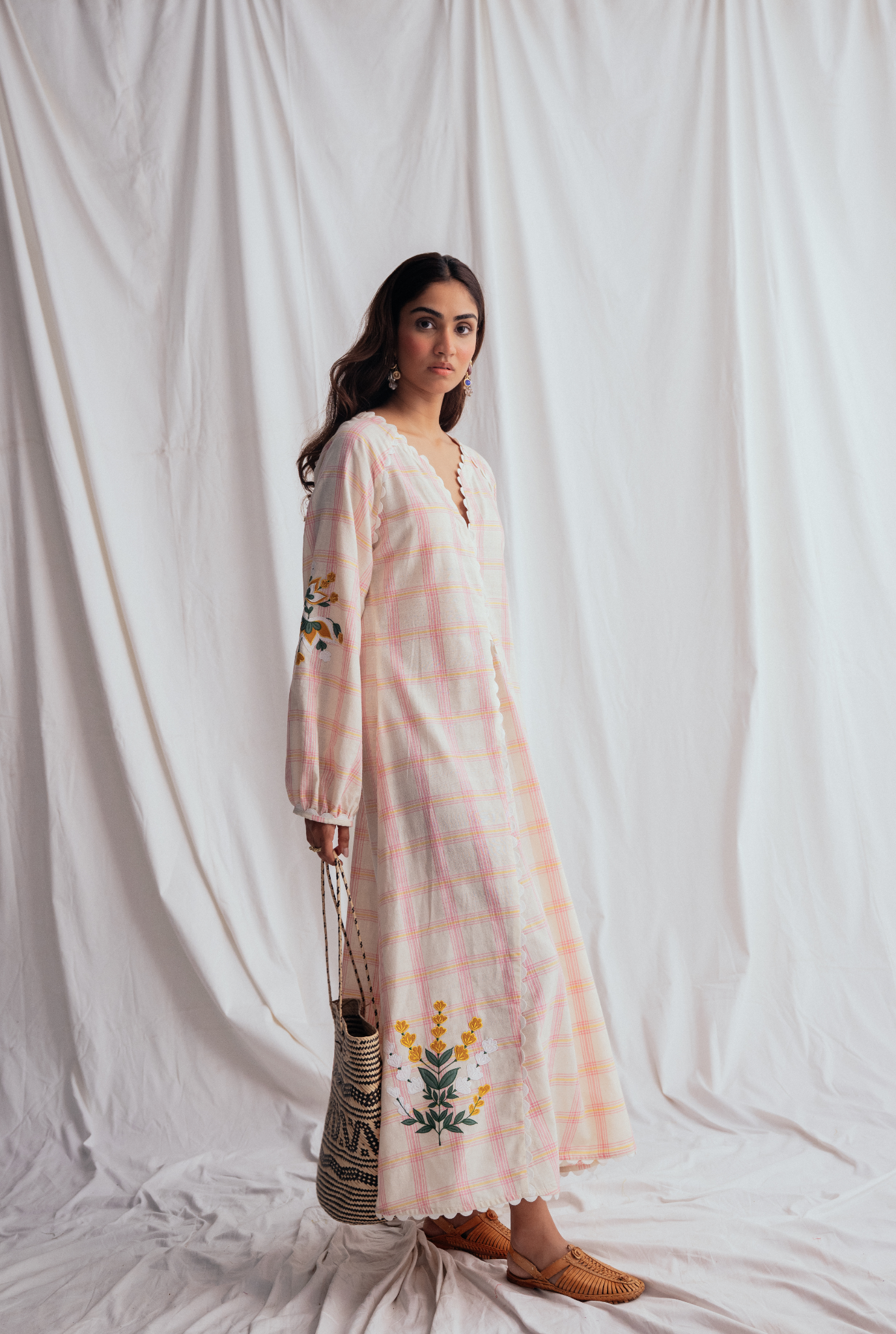 Chataai Peasant Dress