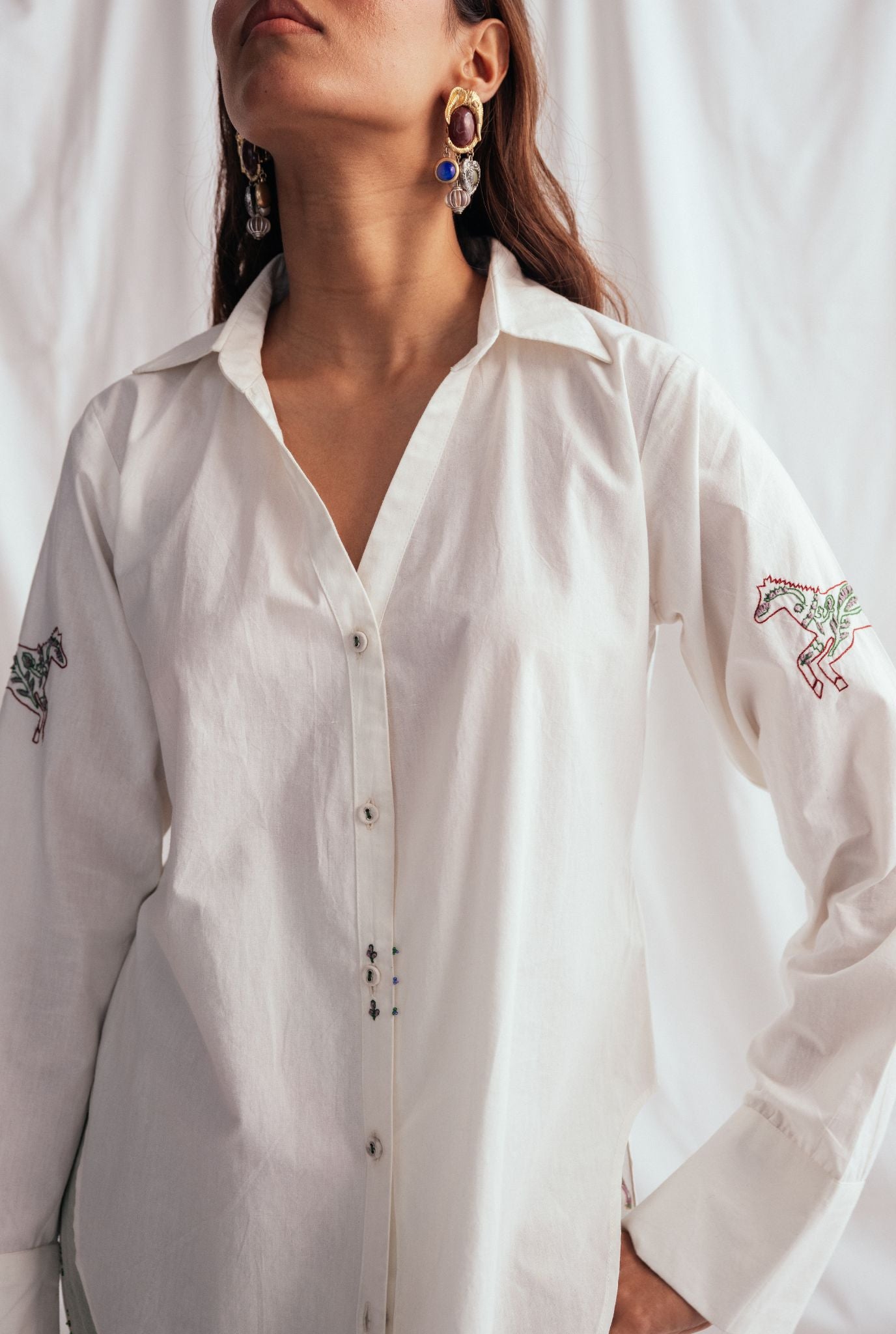 Thandai Solid Shirt