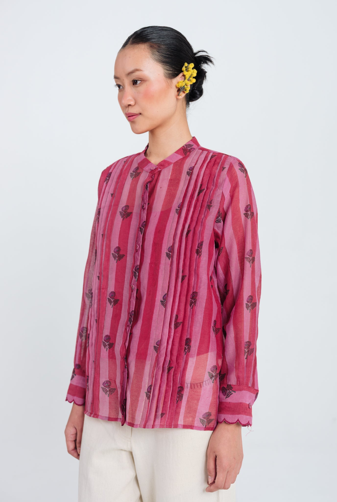 Spring Scallop Shirt