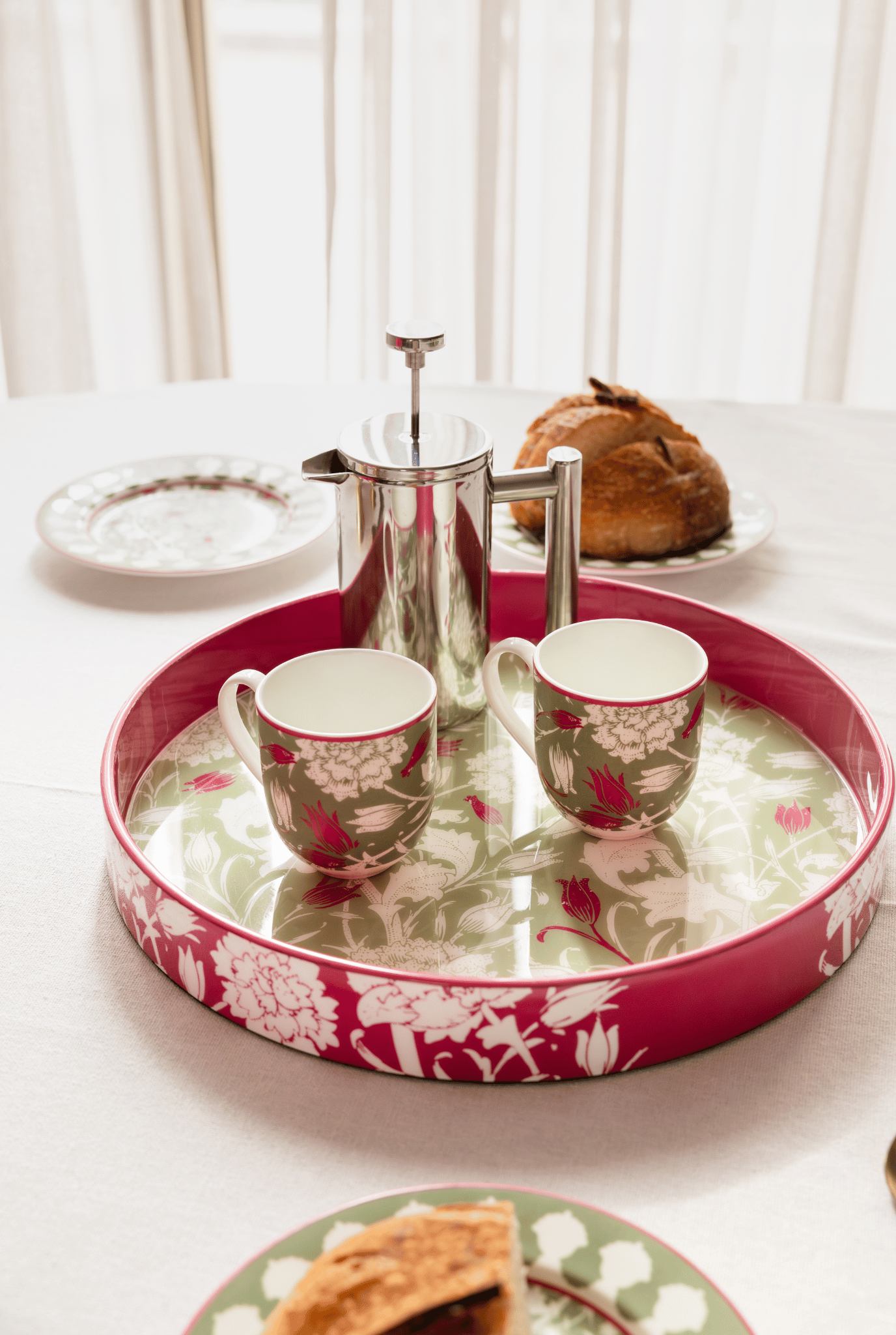 Tarang round tray