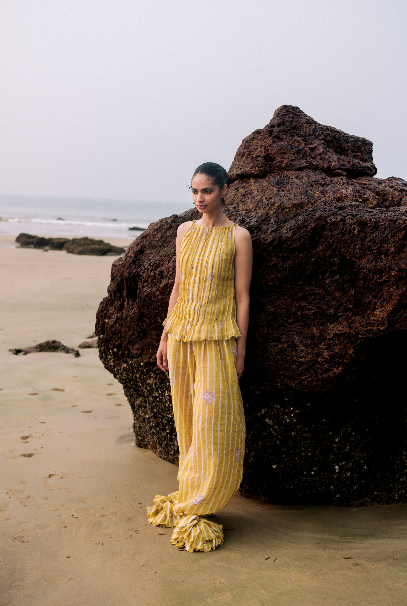 Dhoop Pleated Top