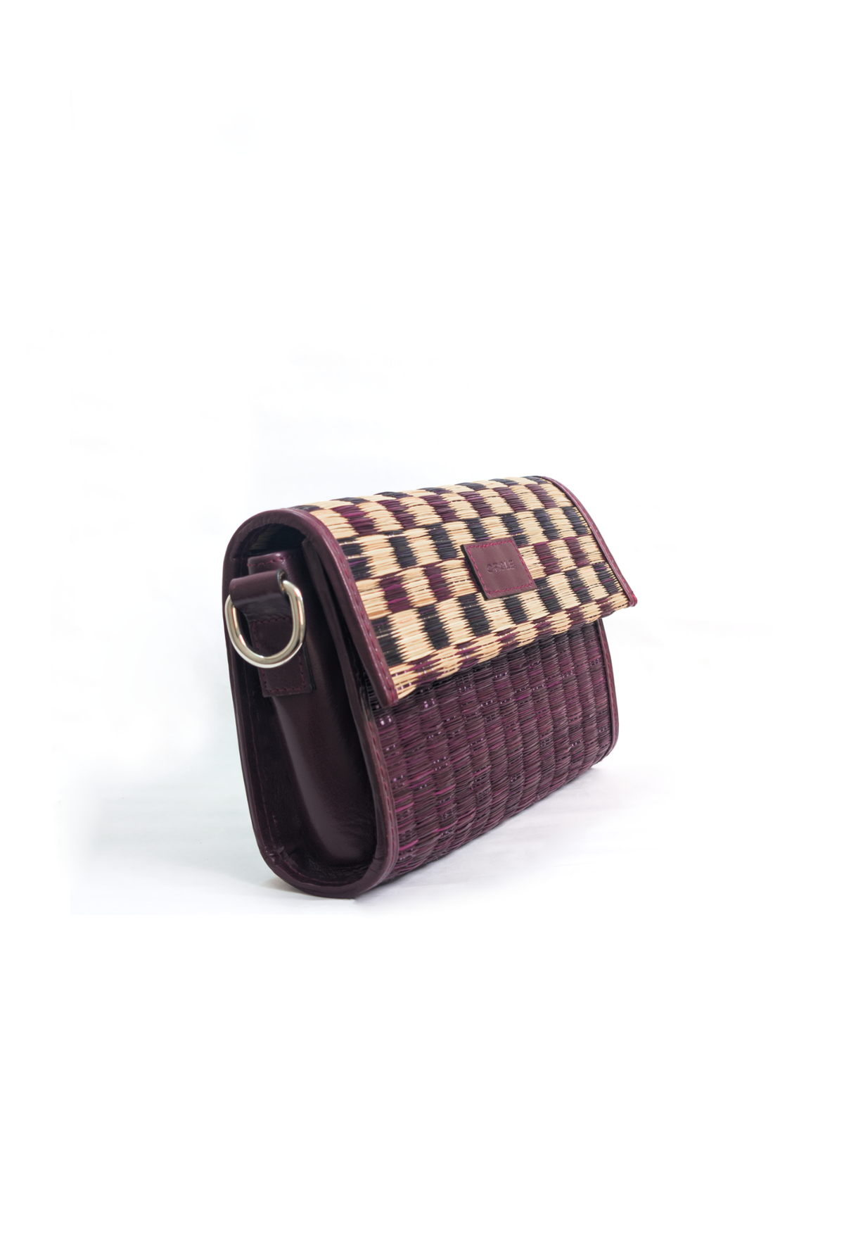 BLOCK BAG (MAROON)