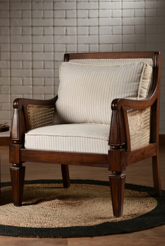 Wallace Cane Armchair  (SHIPPING ONLY IN INDIA)