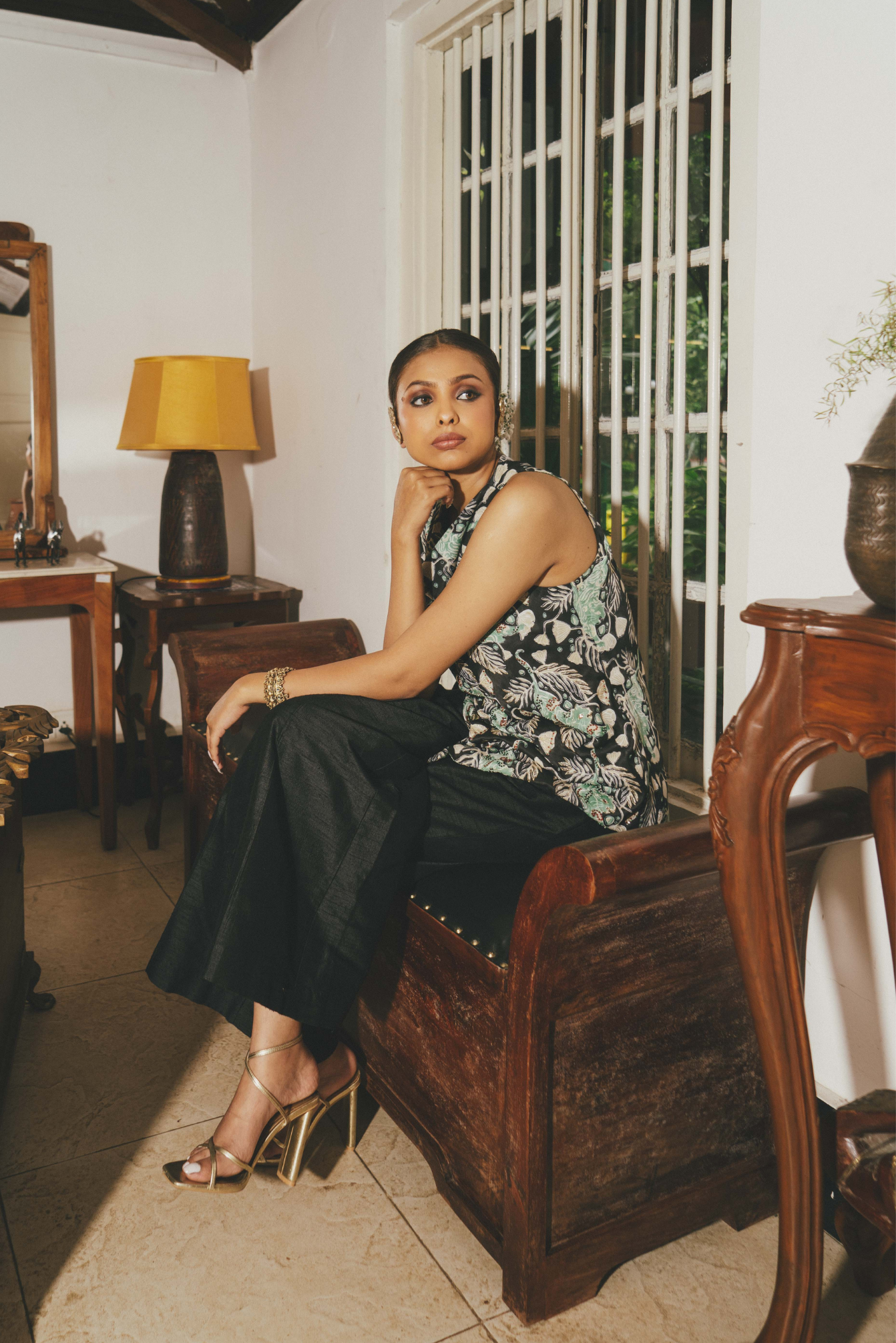 Gulsher Silk Blouse