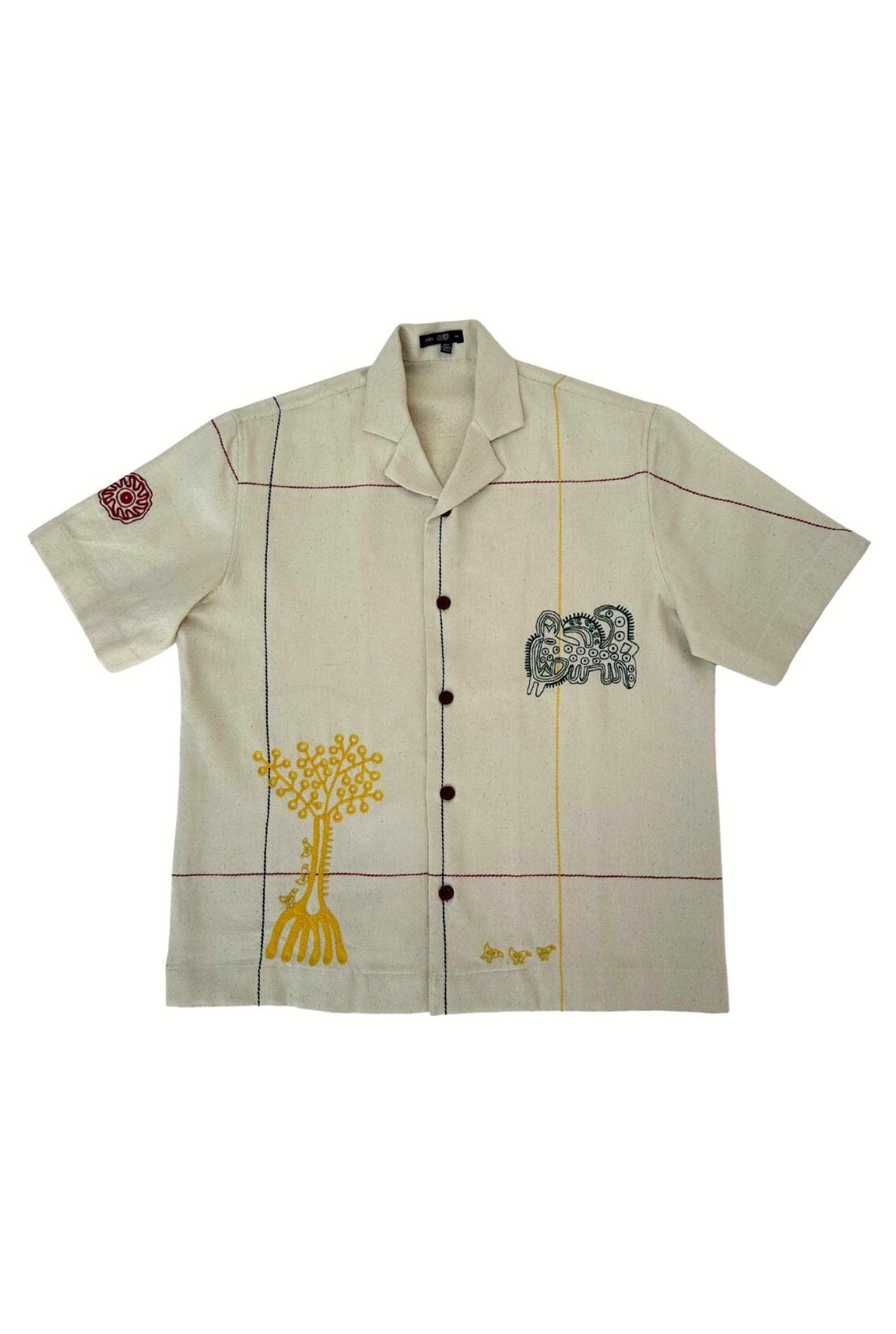 Kaju Handloom Denim Shirt