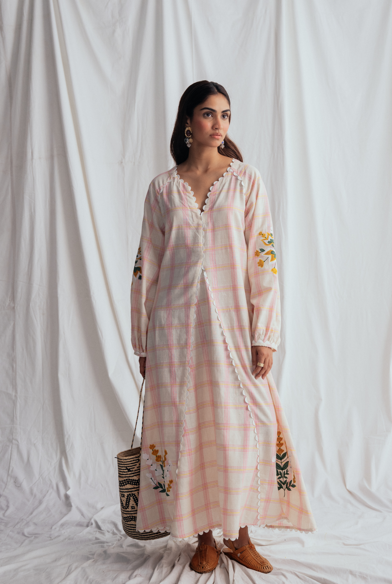 Chataai Peasant Dress