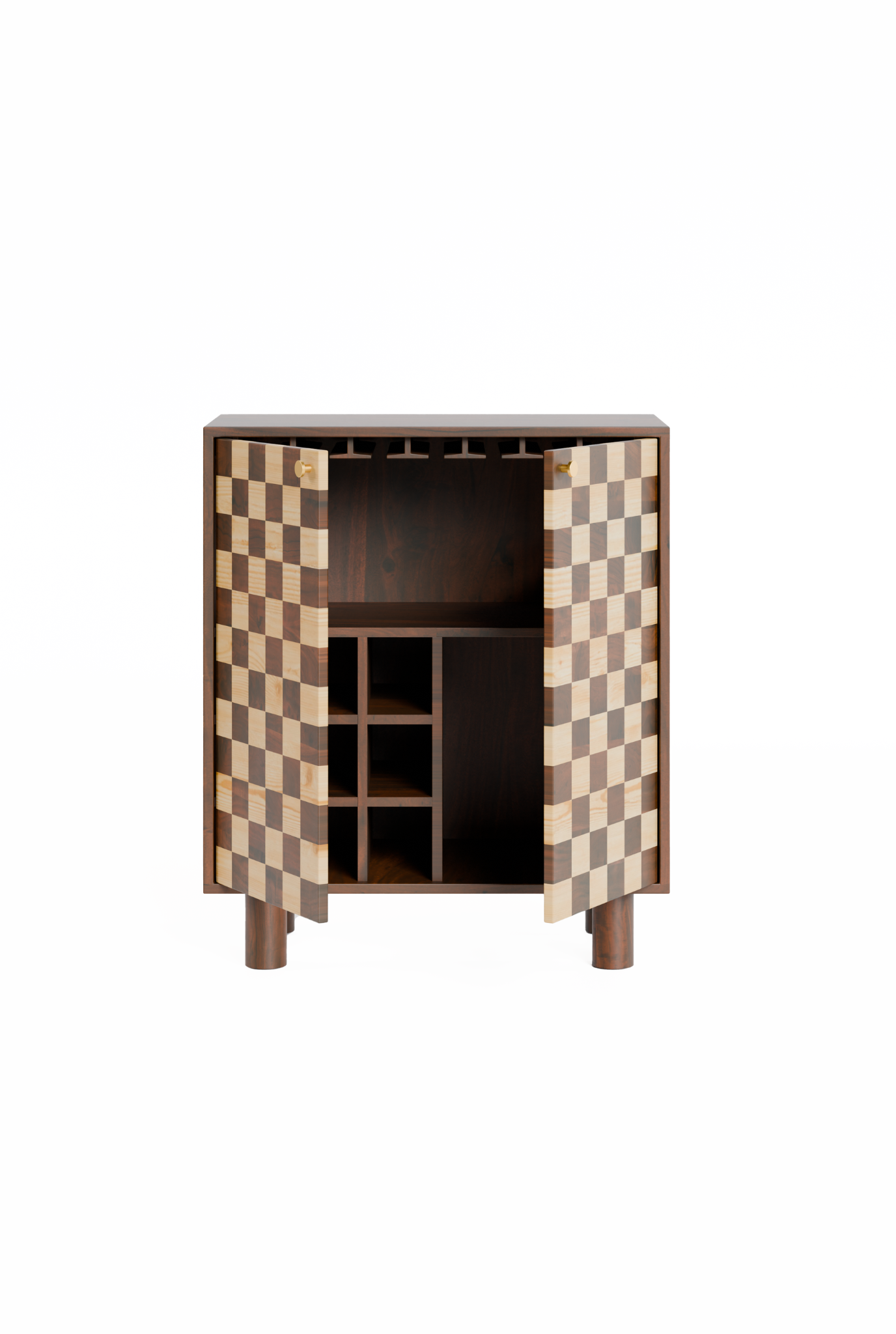 Chess Bar Cabinet