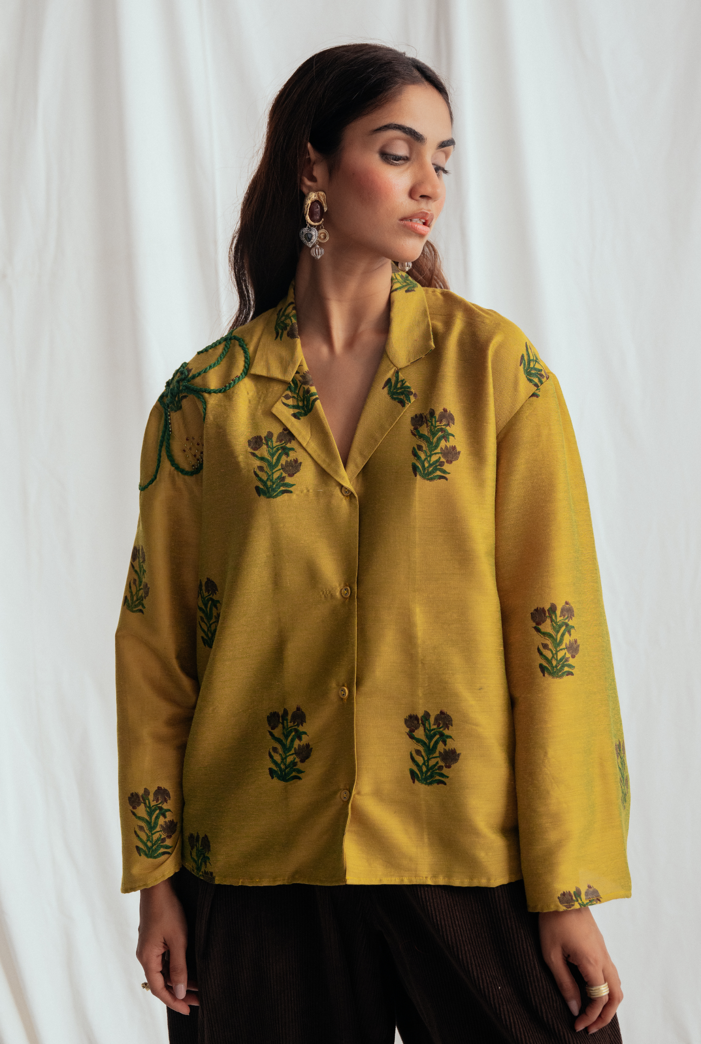 Nimbu Silk Shirt