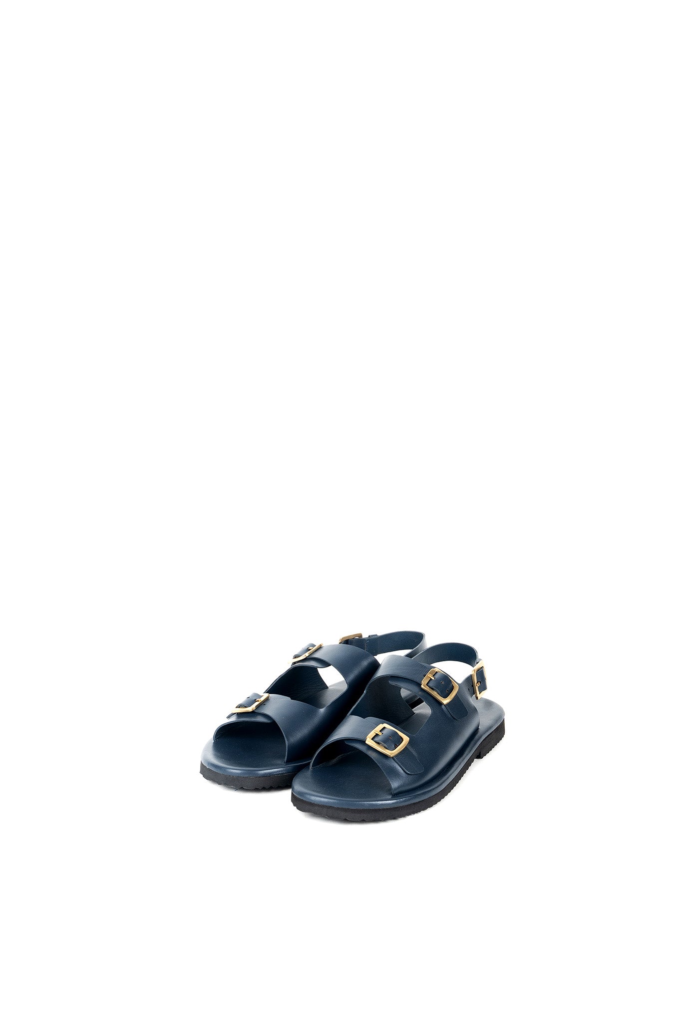 Classic Two Strap Leather Sandals
