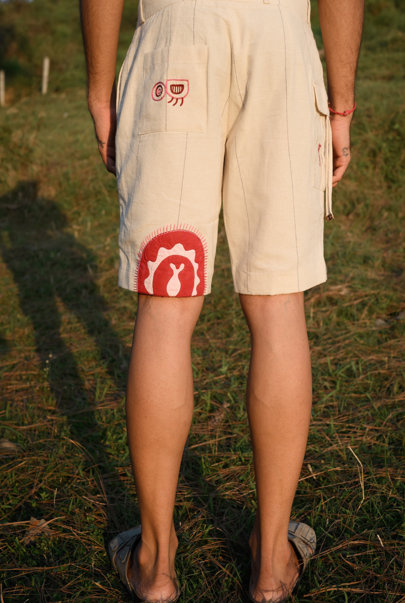 Pegasus Applique Shorts