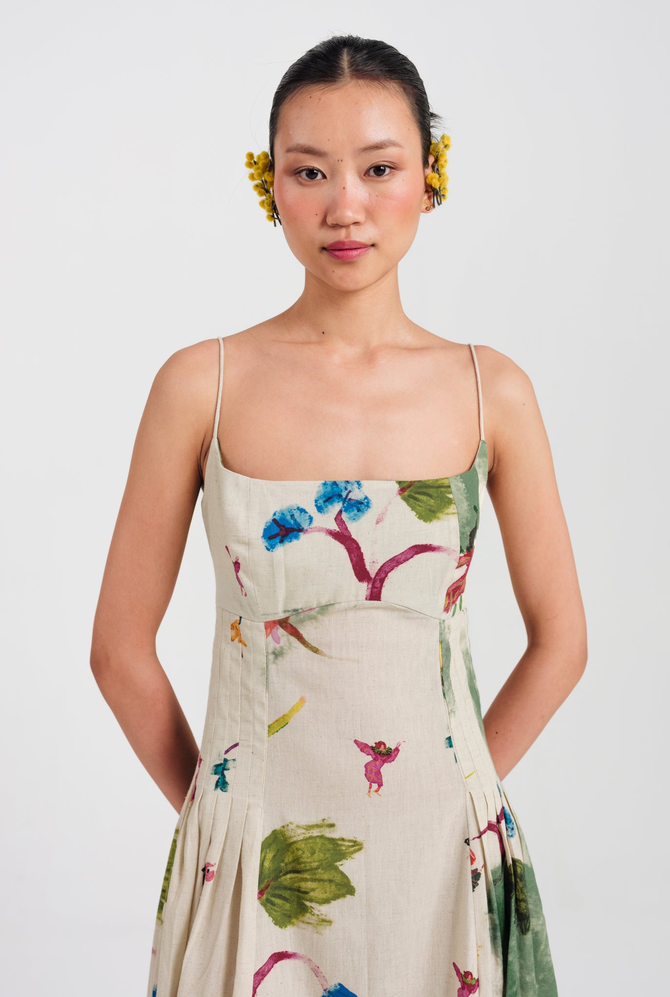 Sway Pleated Dress