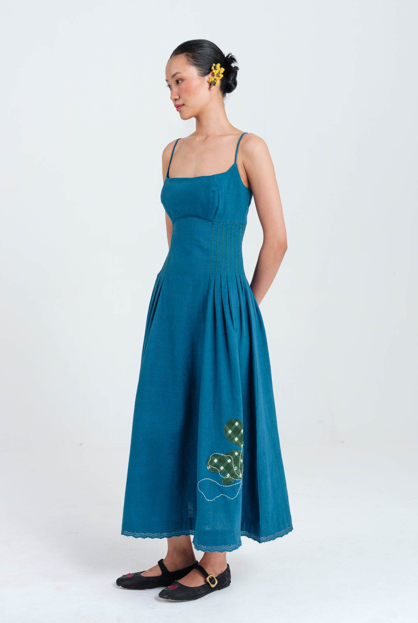 Ether Pleated Dress